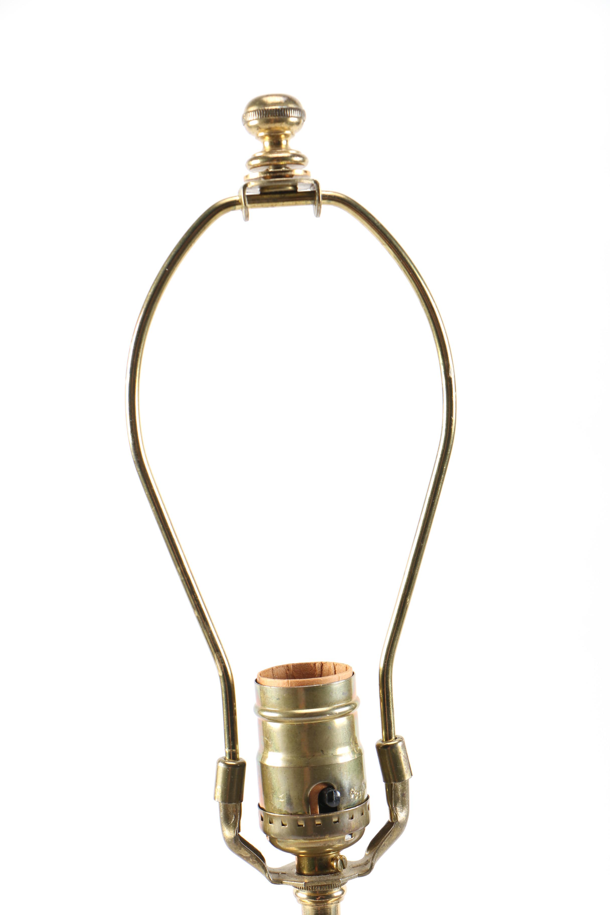 Toile Blue and White Ceramic Table Lamp