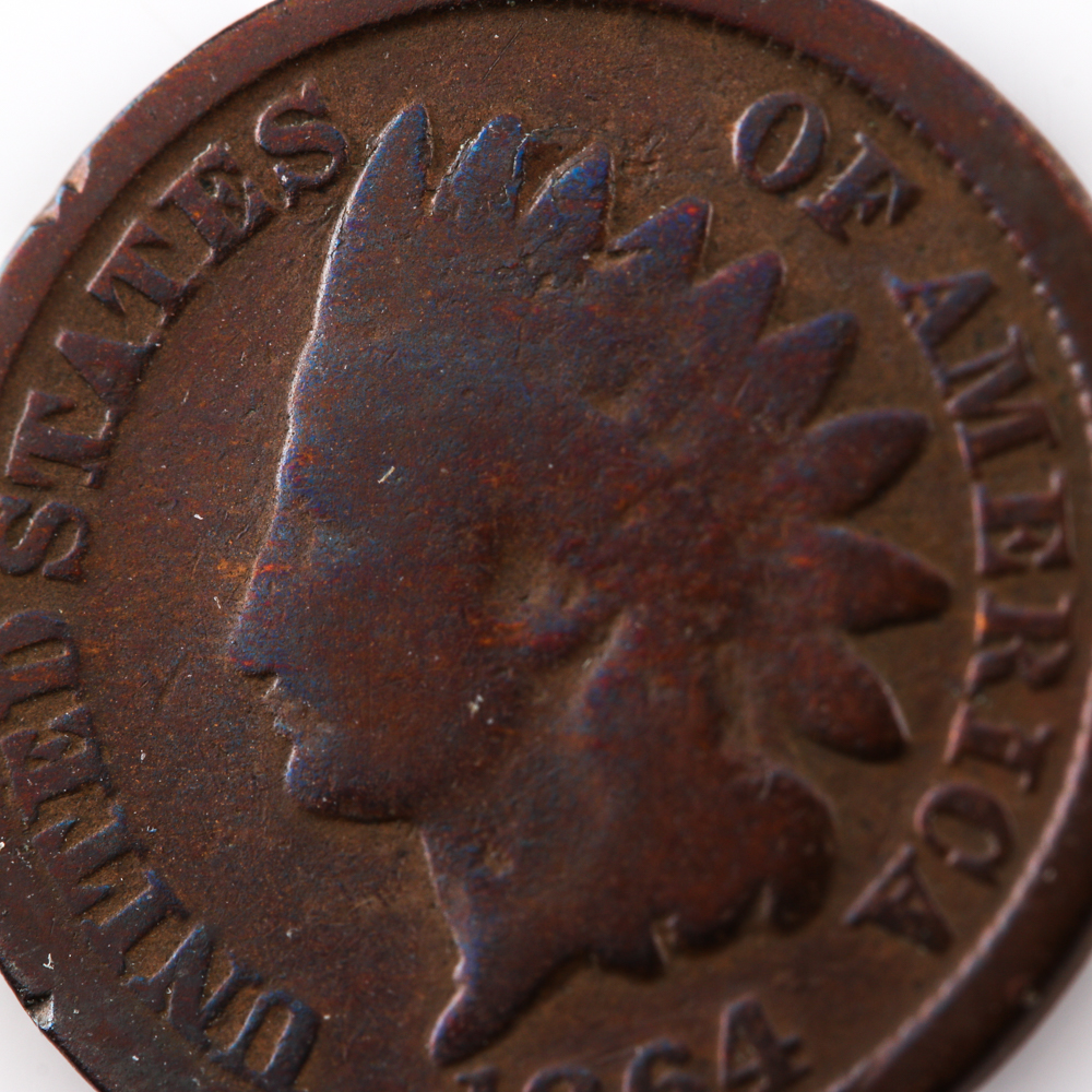 1864 Indian Head Cent