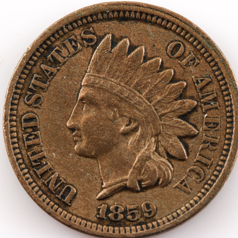 1859 Indian Head Cent