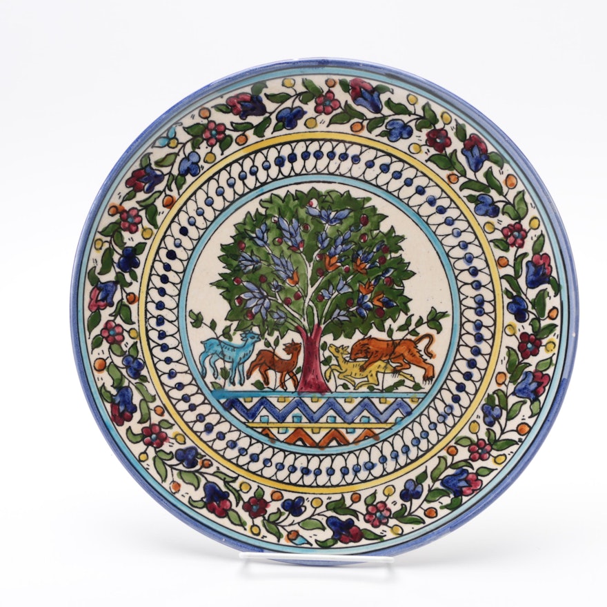 Decorative Faïence Plate