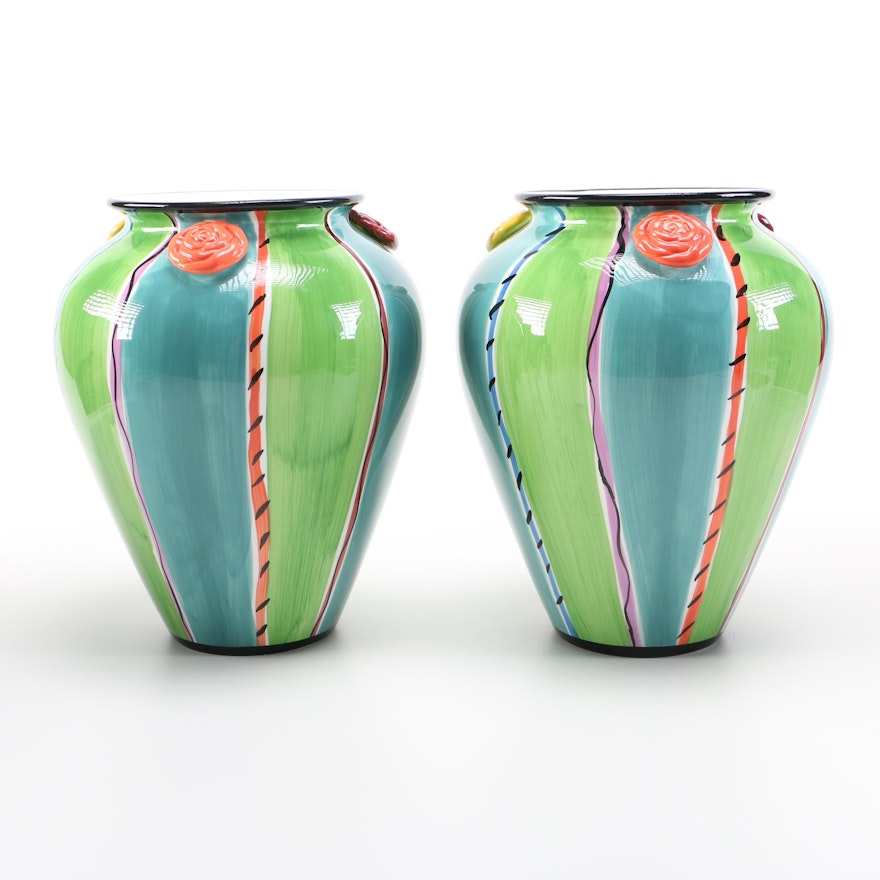 Pair of Vases by Blue Ridge Designs INC.
