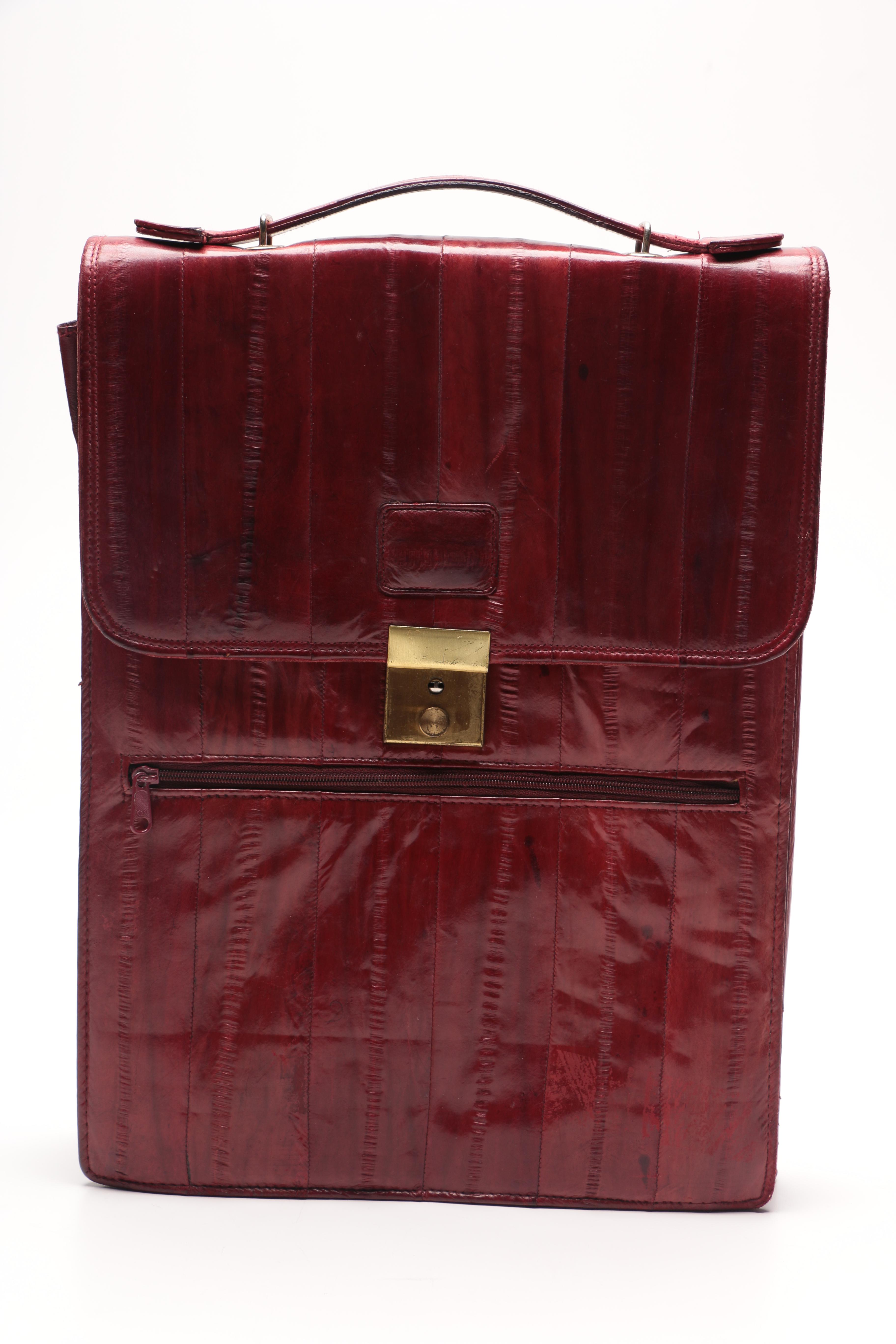 Leather Bags and Gloves Including Bally