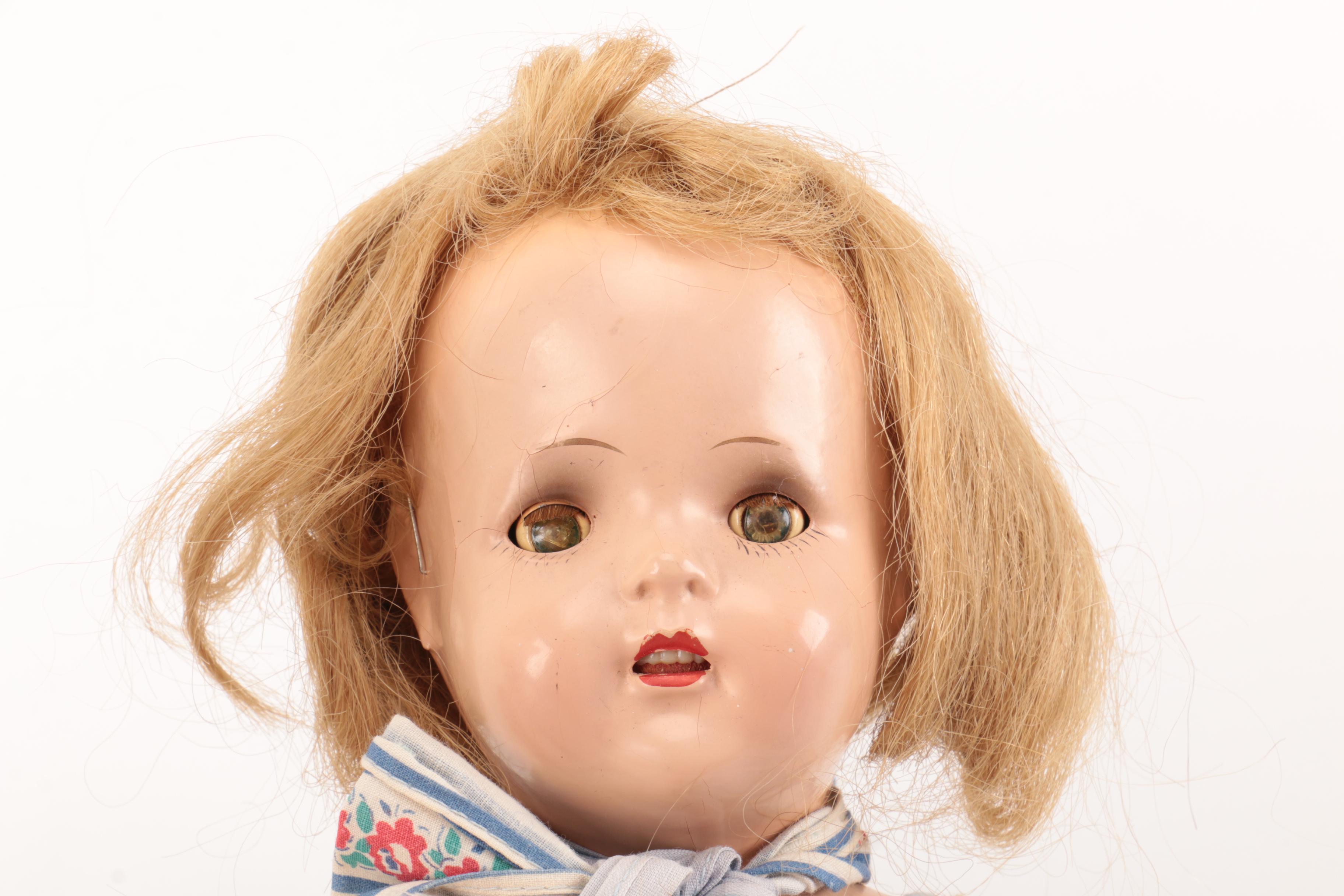 Vintage and Modern Doll Assortment