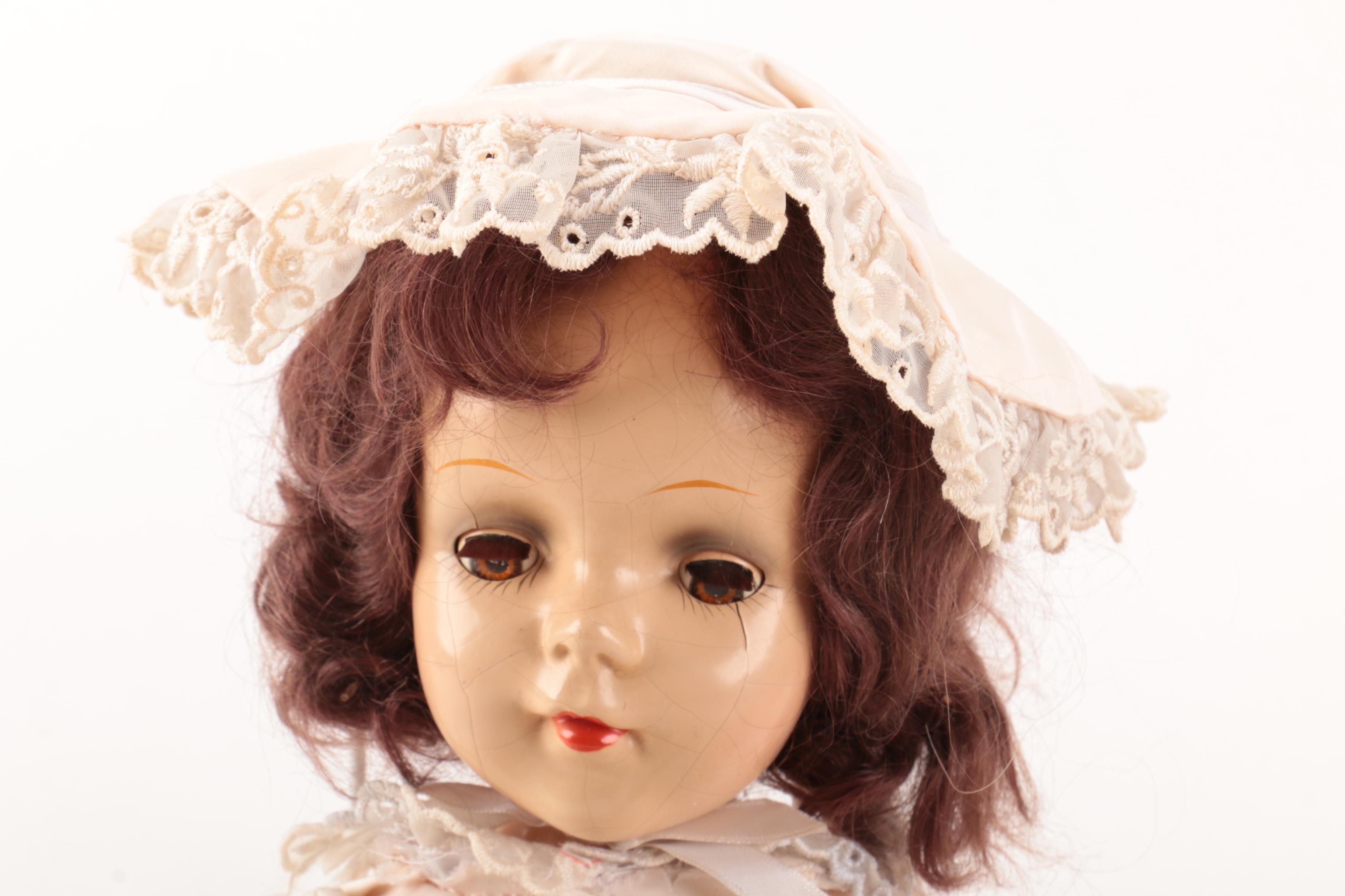 Vintage and Modern Doll Assortment