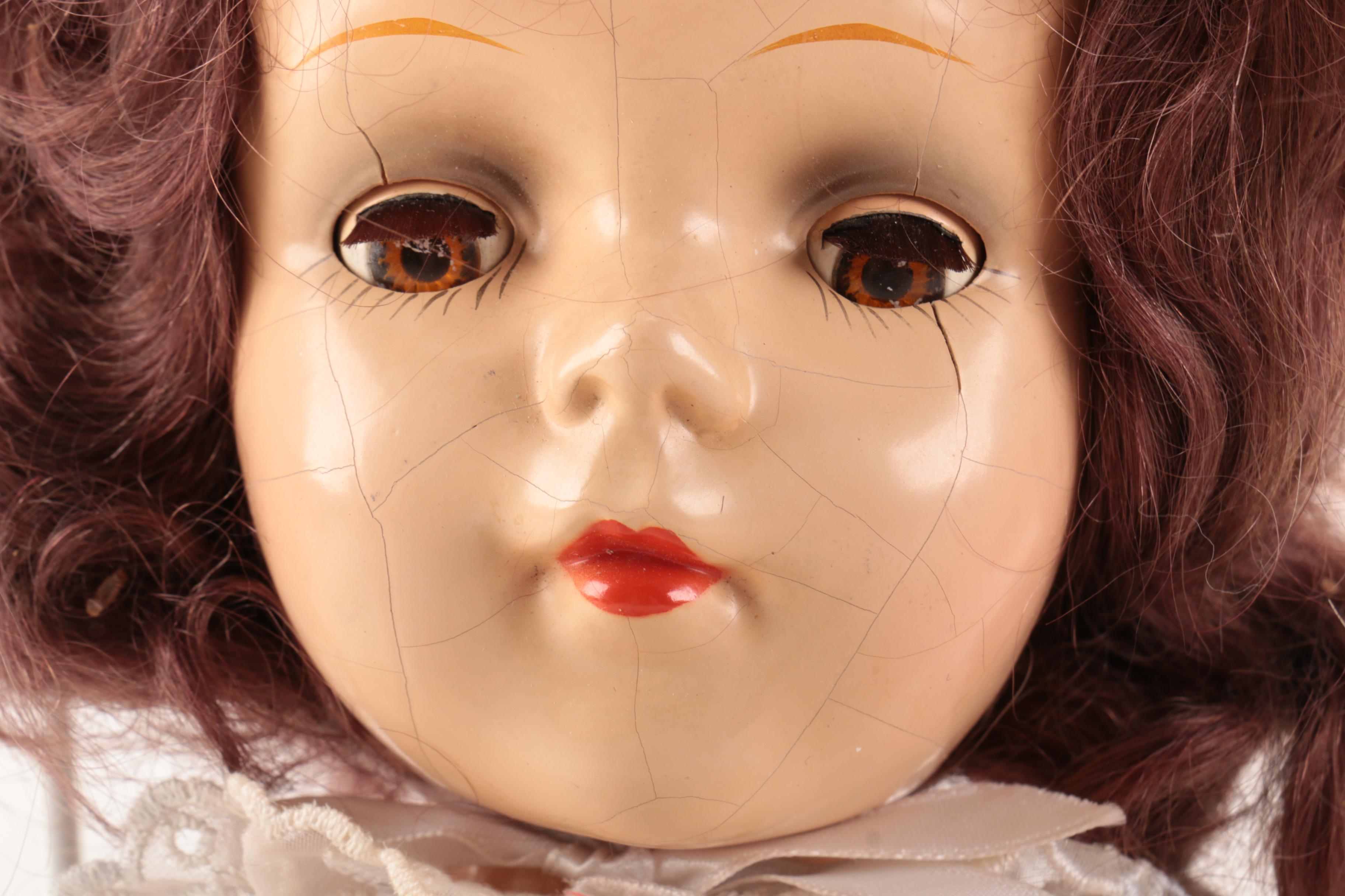 Vintage and Modern Doll Assortment