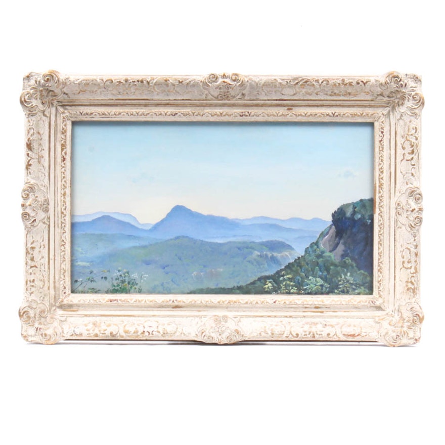 Agnes Lowrie Original Oil Painting "The Smoky Mountains"