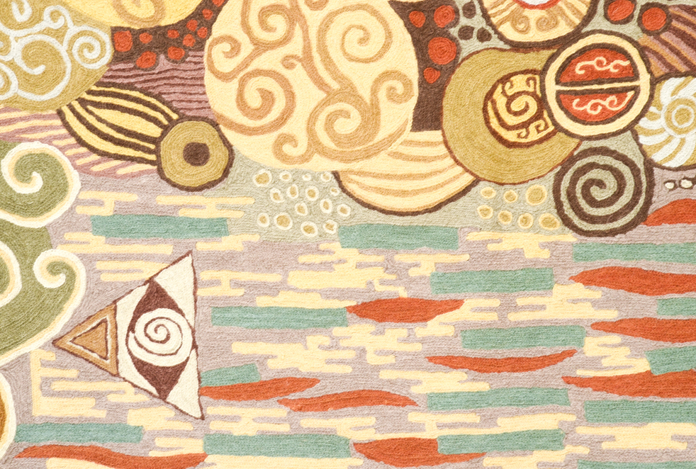 Tufted Kaleen Abstract Area Rug