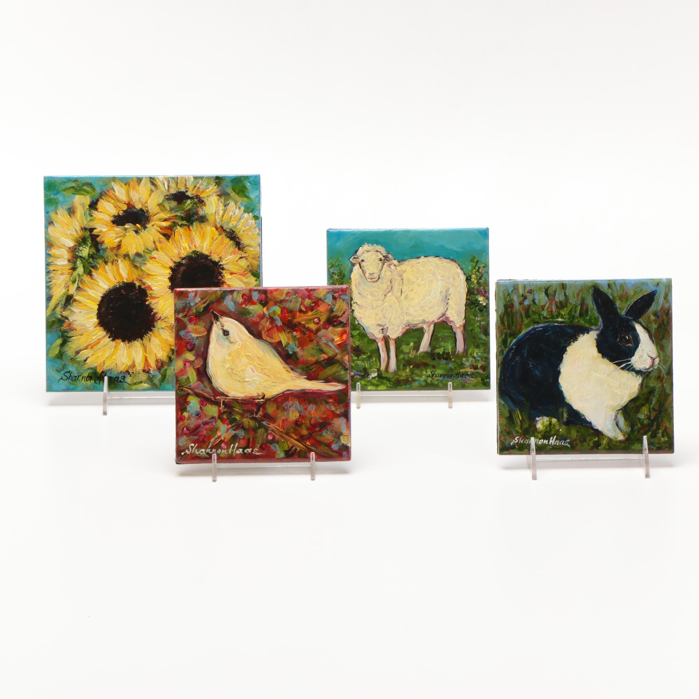 Shannon Haas Paintings on Tile
