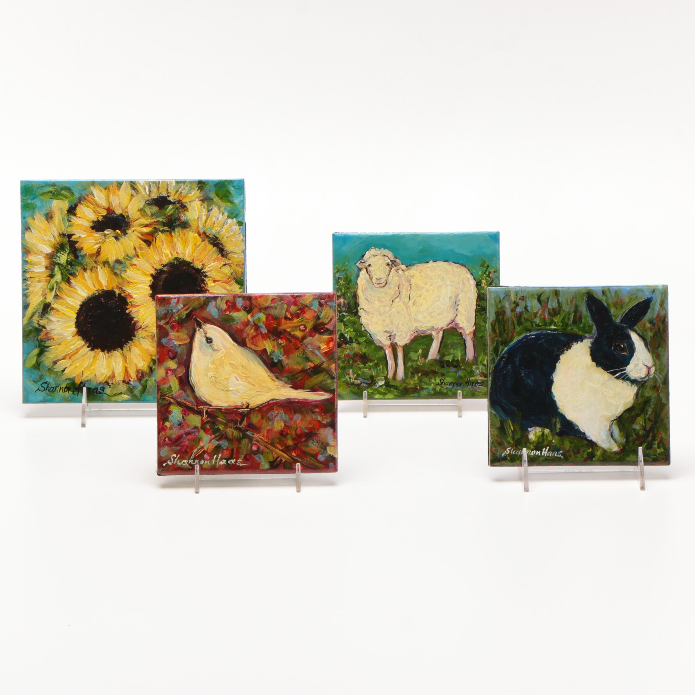 Shannon Haas Paintings on Tile