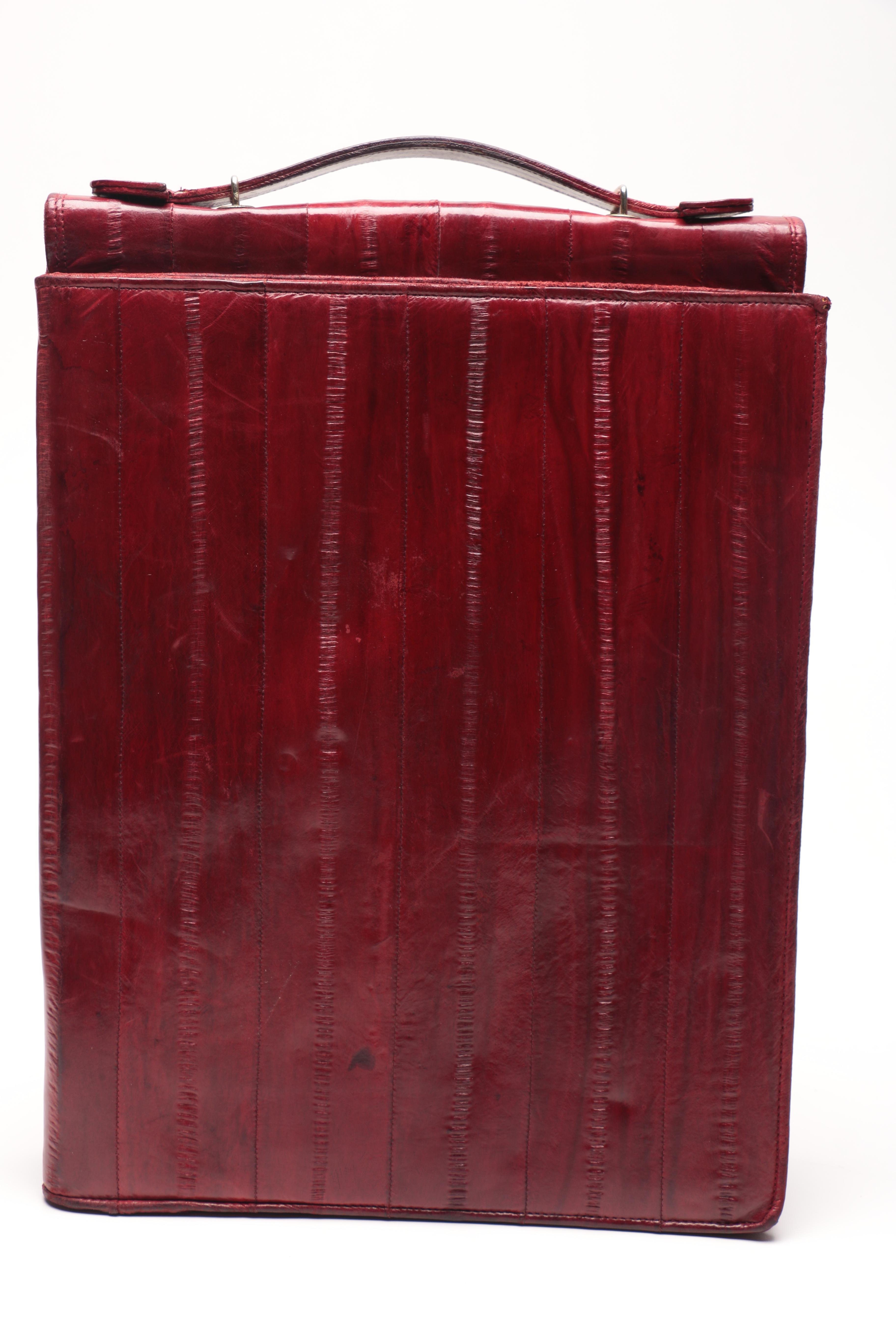 Leather Bags and Gloves Including Bally