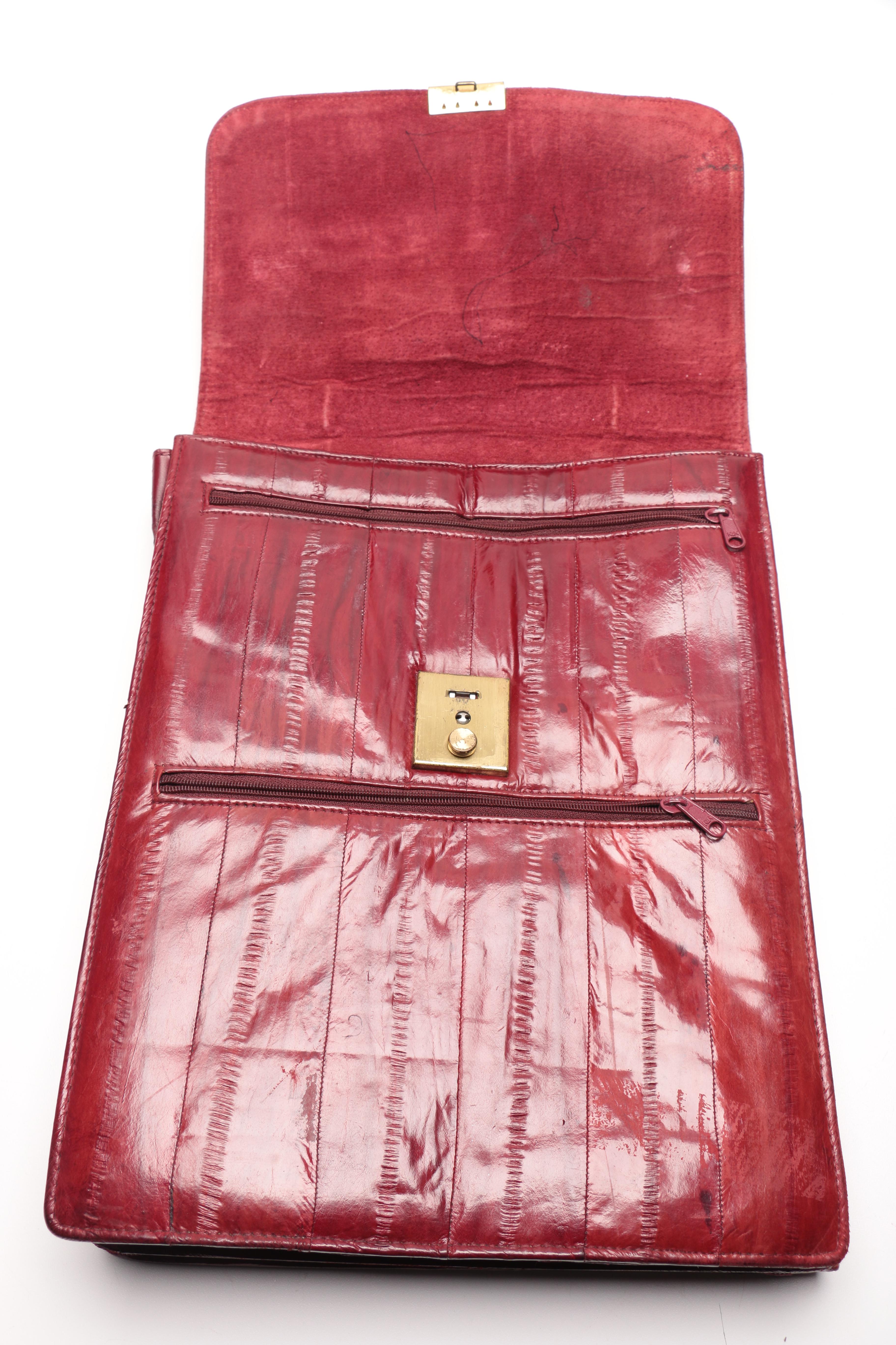 Leather Bags and Gloves Including Bally