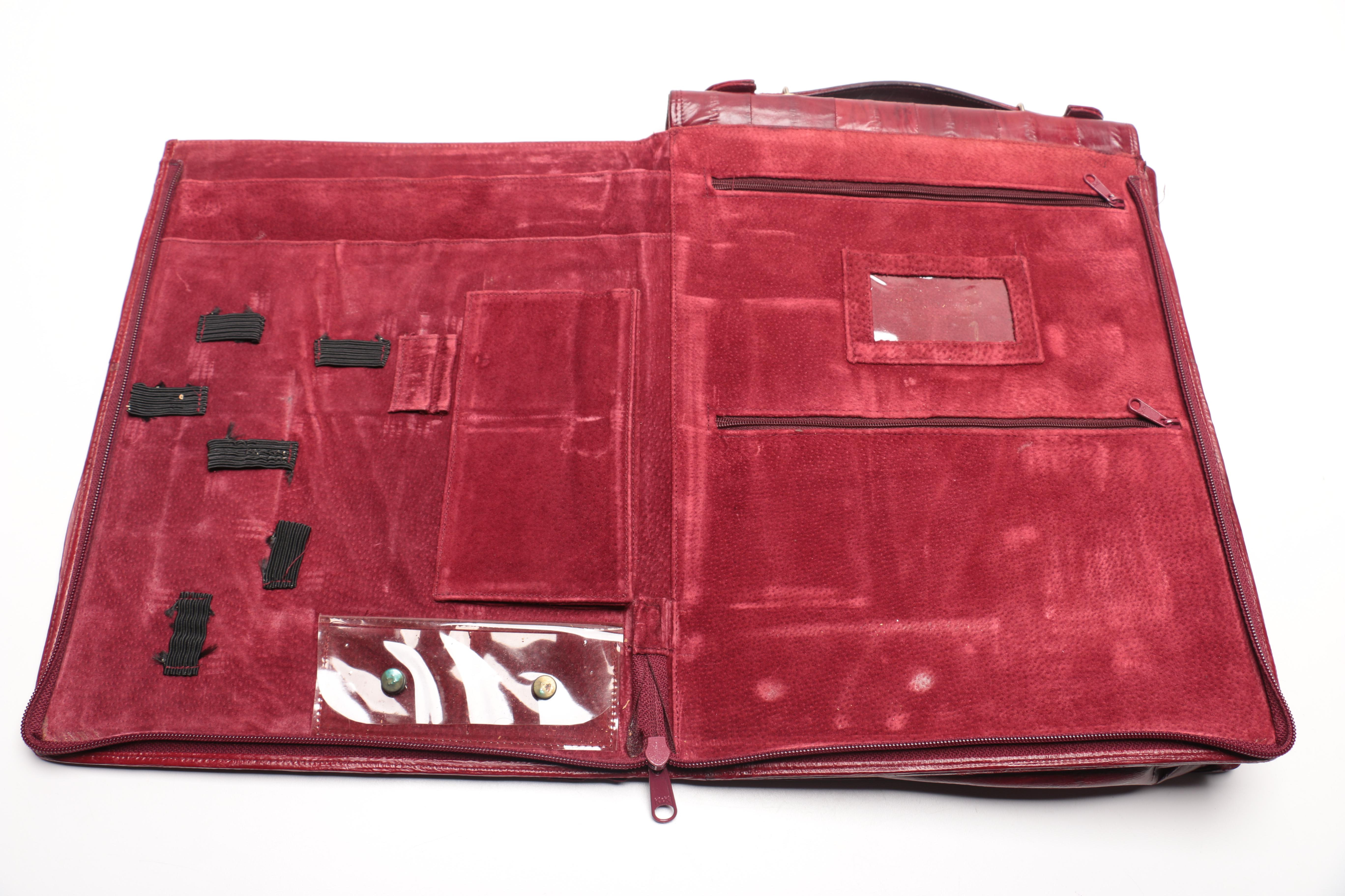 Leather Bags and Gloves Including Bally