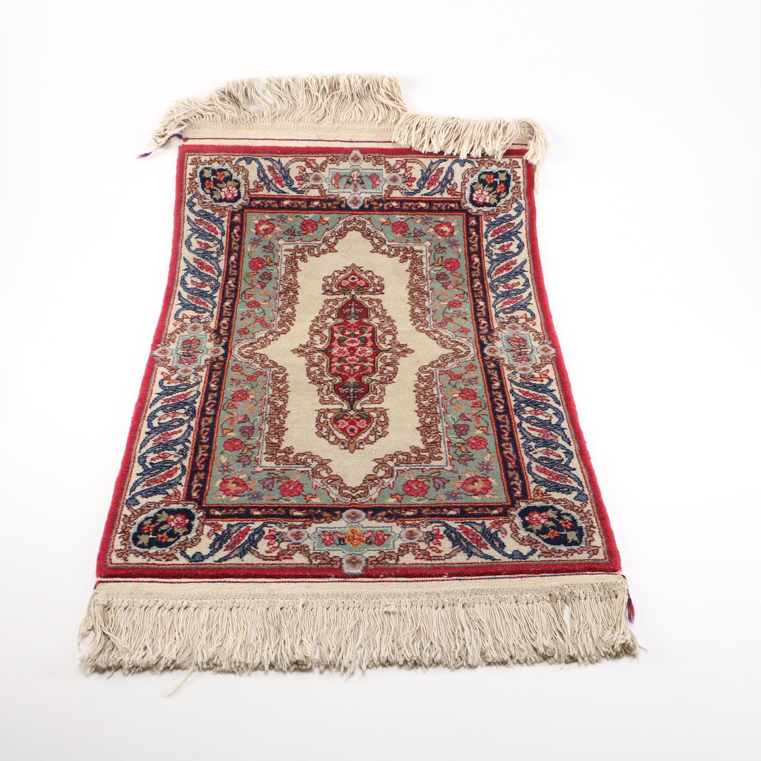 Hand-Knotted Sino-Persian Accent Rug
