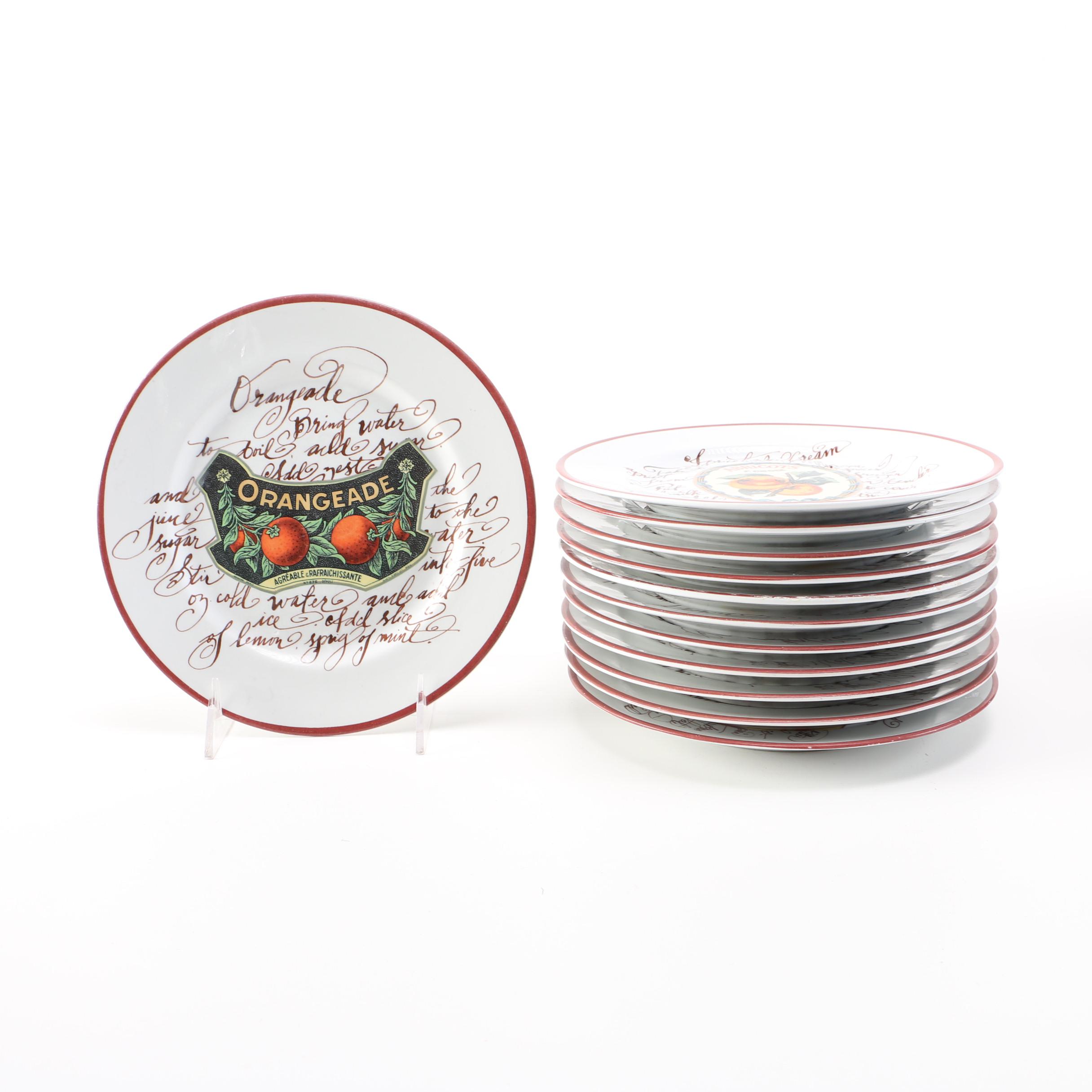 Collection of Williams-Sonoma Plates