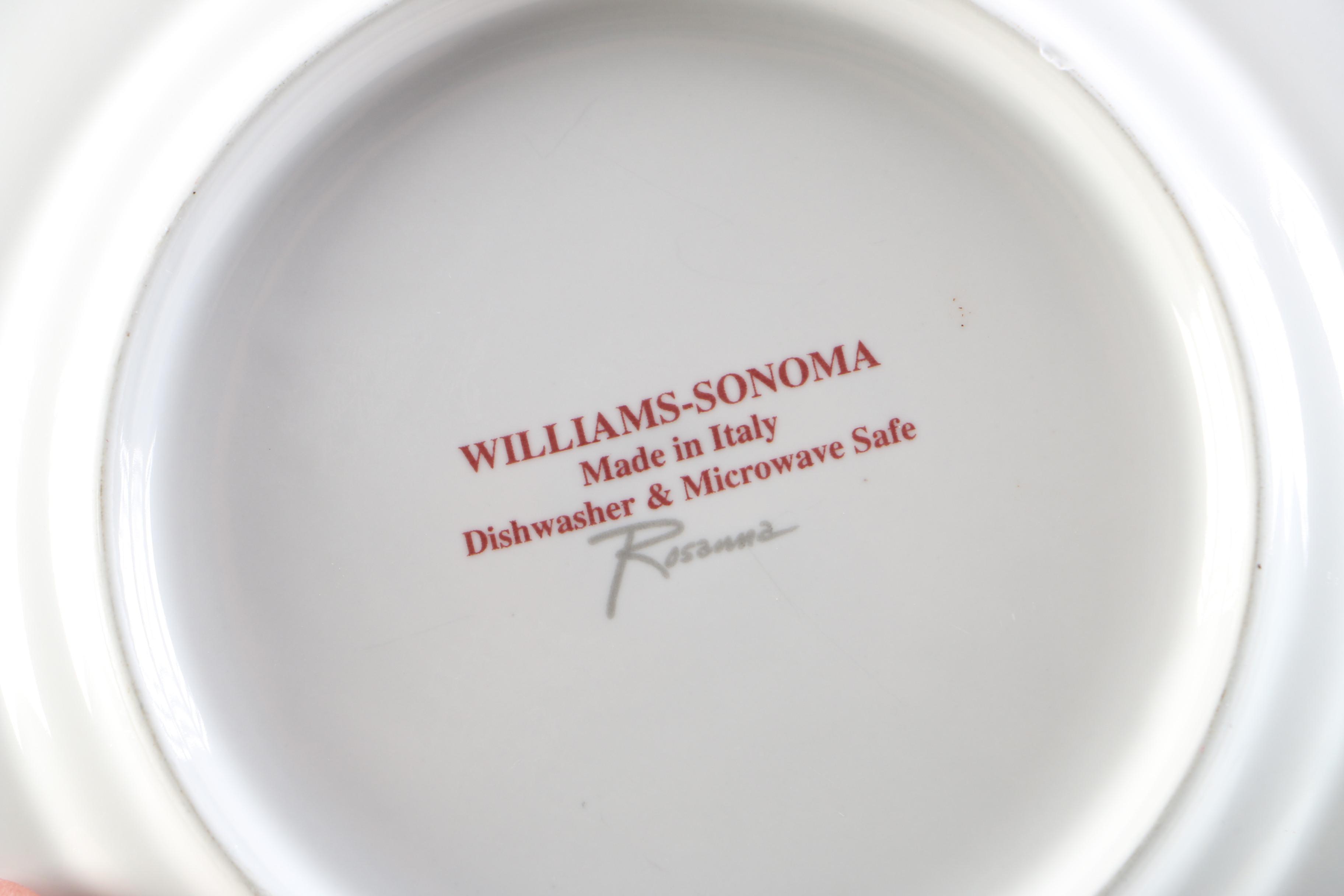 Collection of Williams-Sonoma Plates