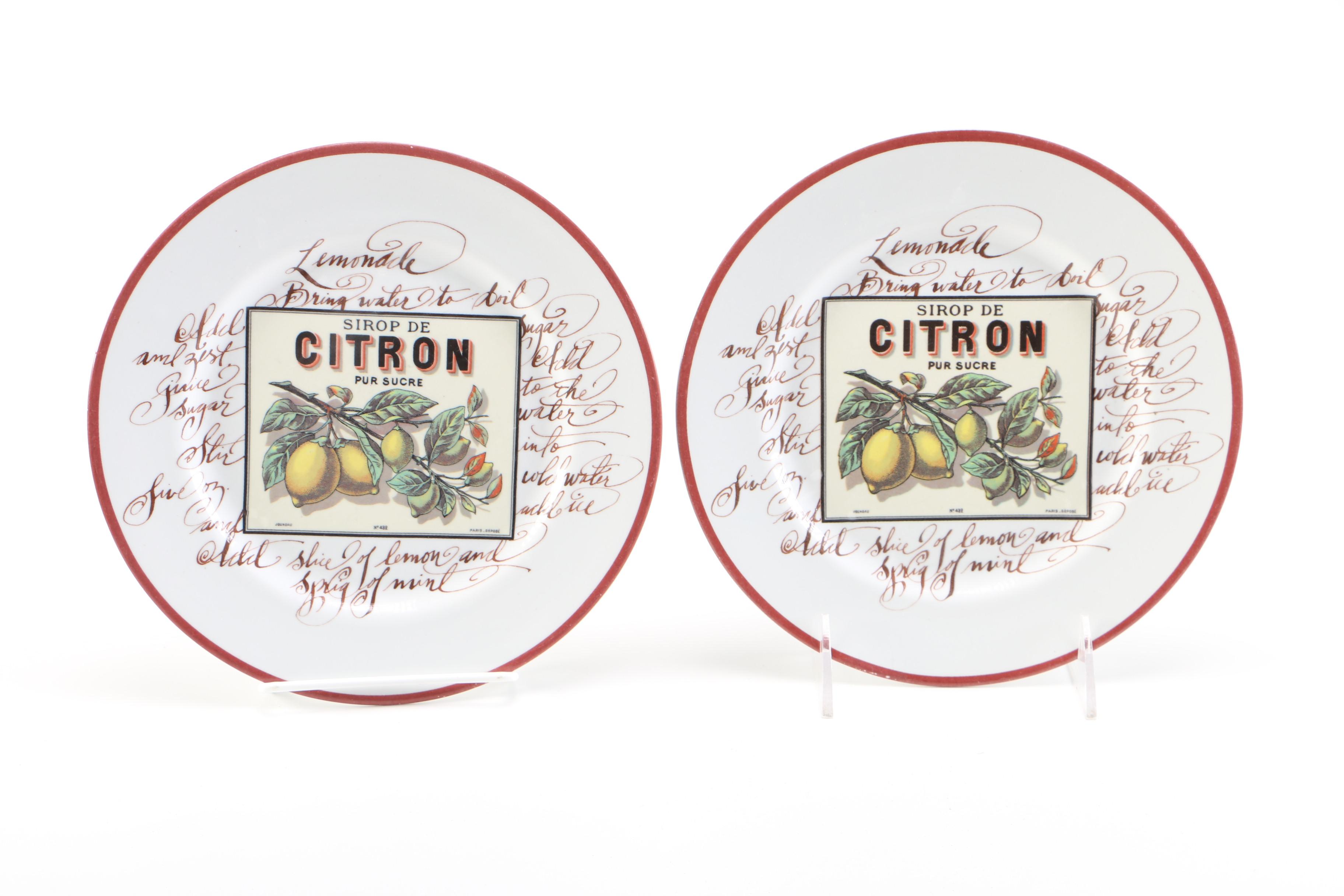 Collection of Williams-Sonoma Plates