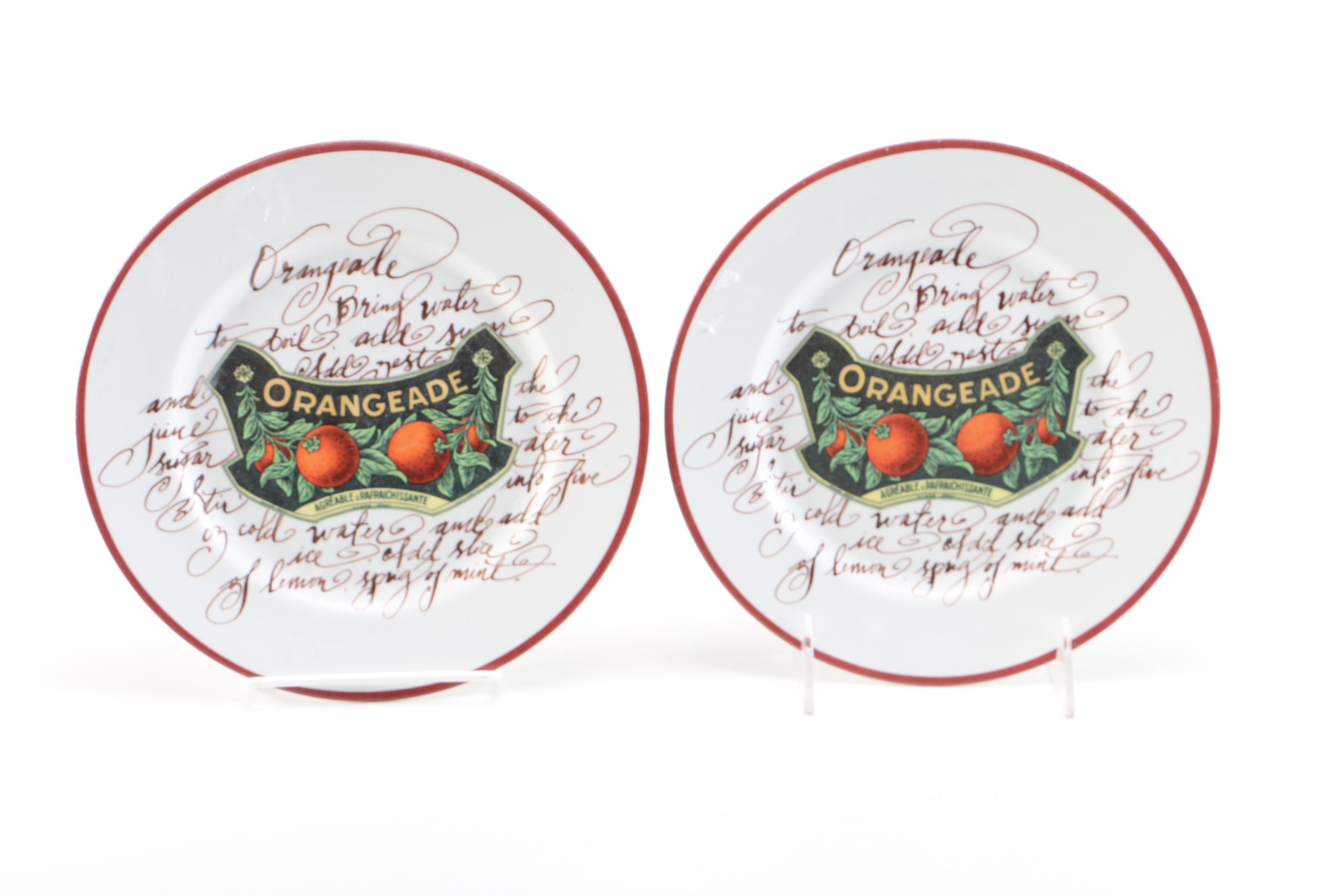 Collection of Williams-Sonoma Plates