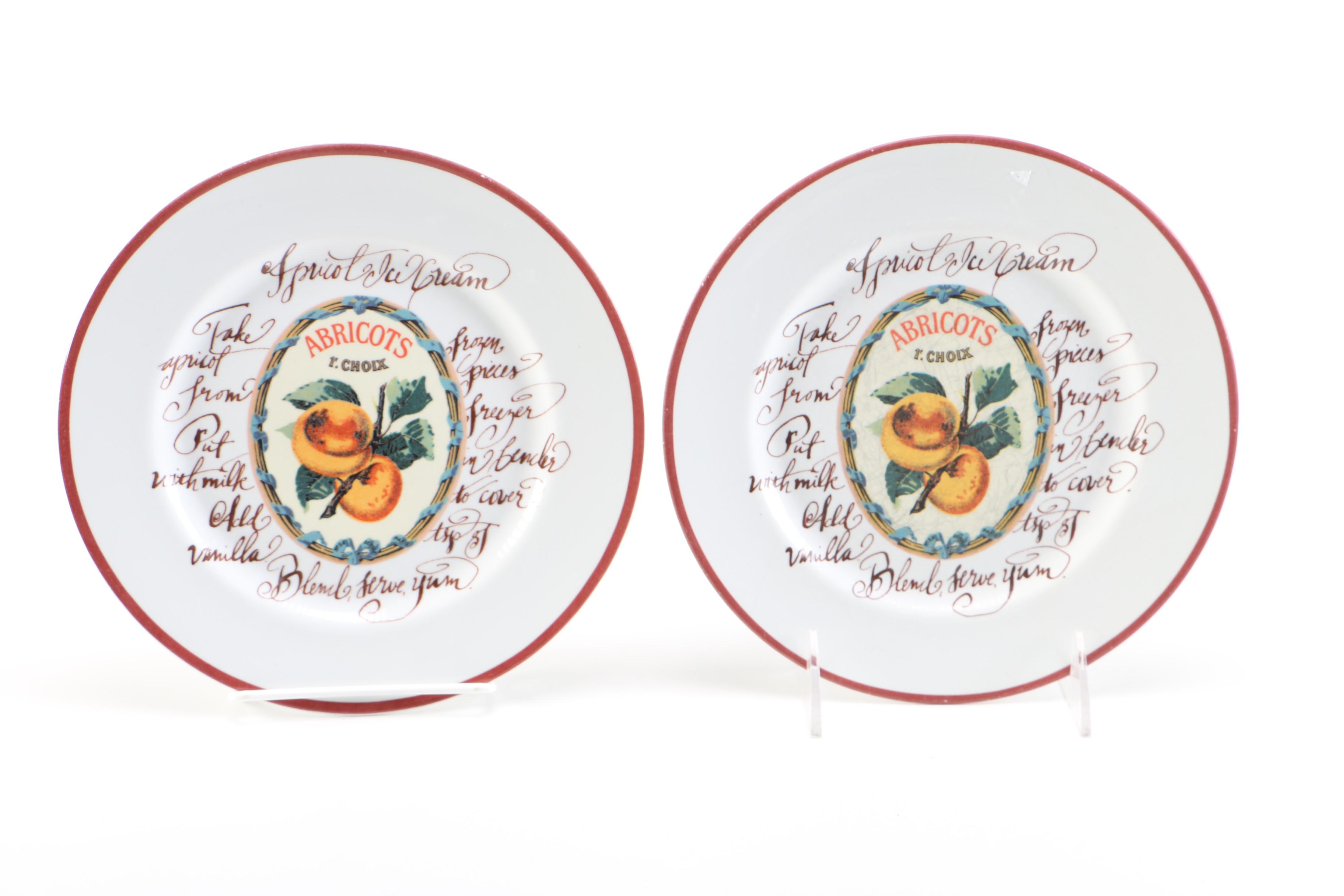 Collection of Williams-Sonoma Plates