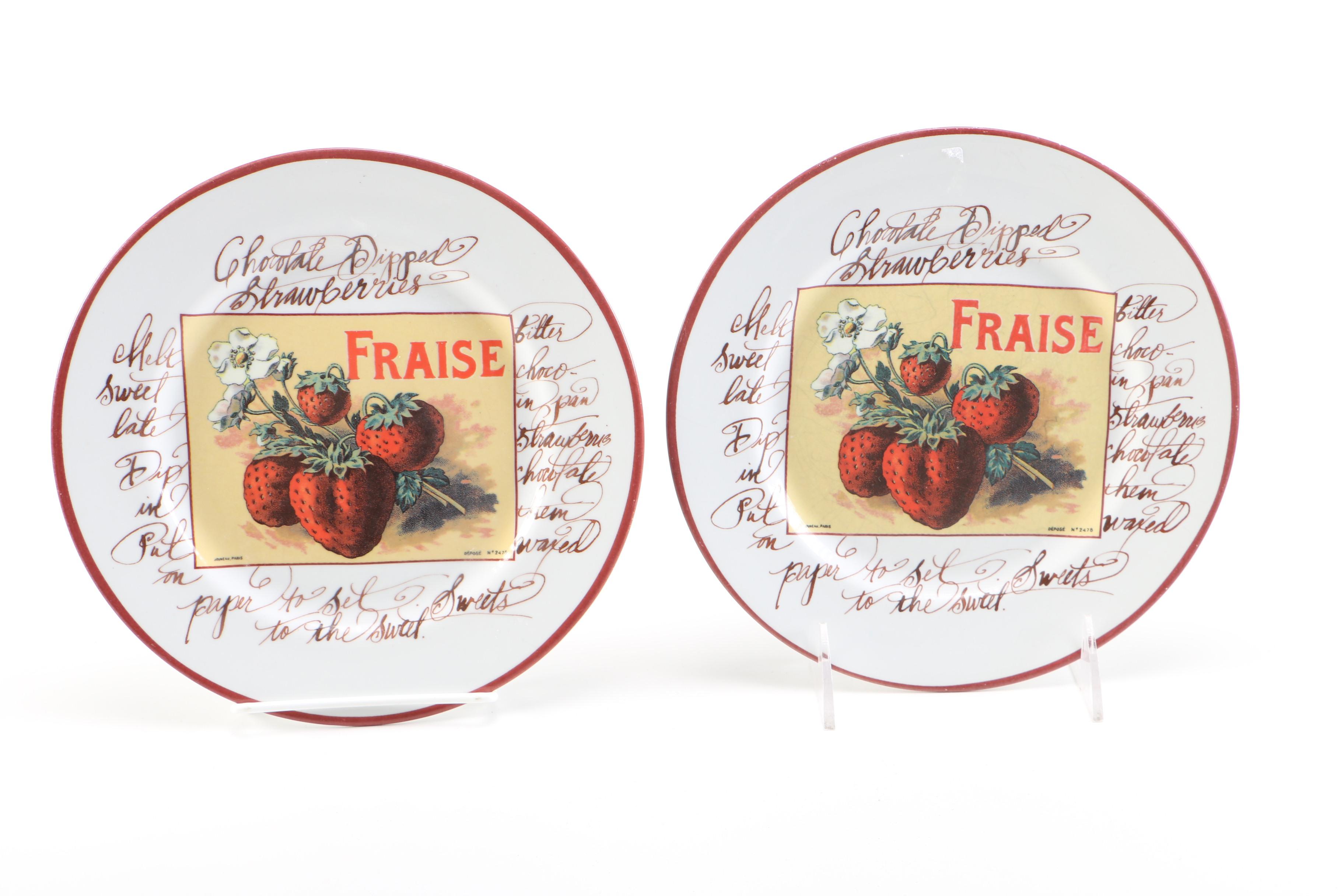 Collection of Williams-Sonoma Plates