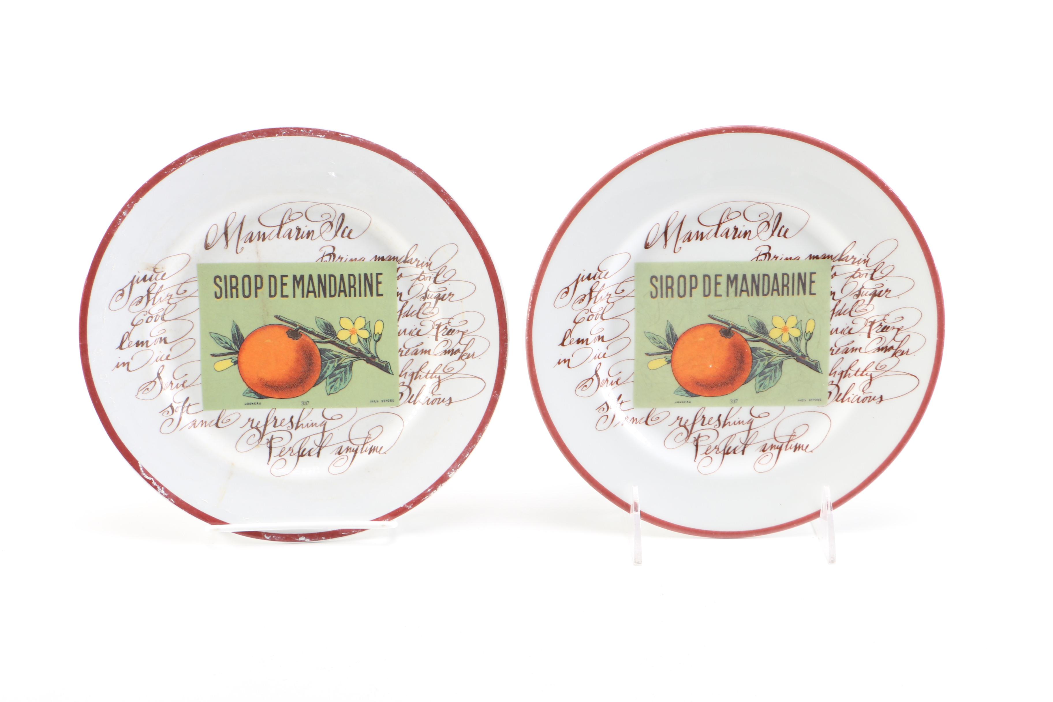 Collection of Williams-Sonoma Plates