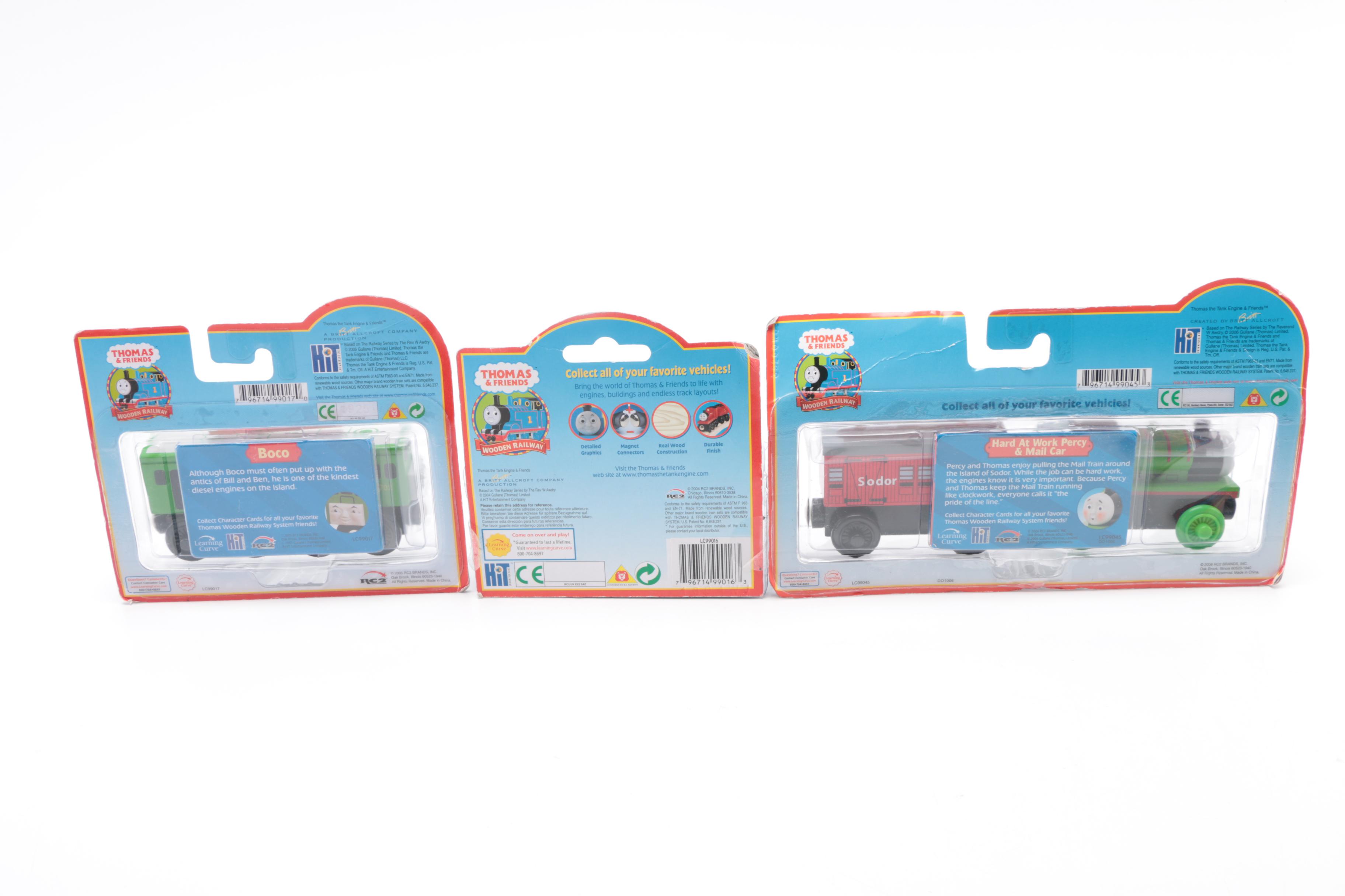 Collection of "Thomas & Friends" Wooden Toy Trains