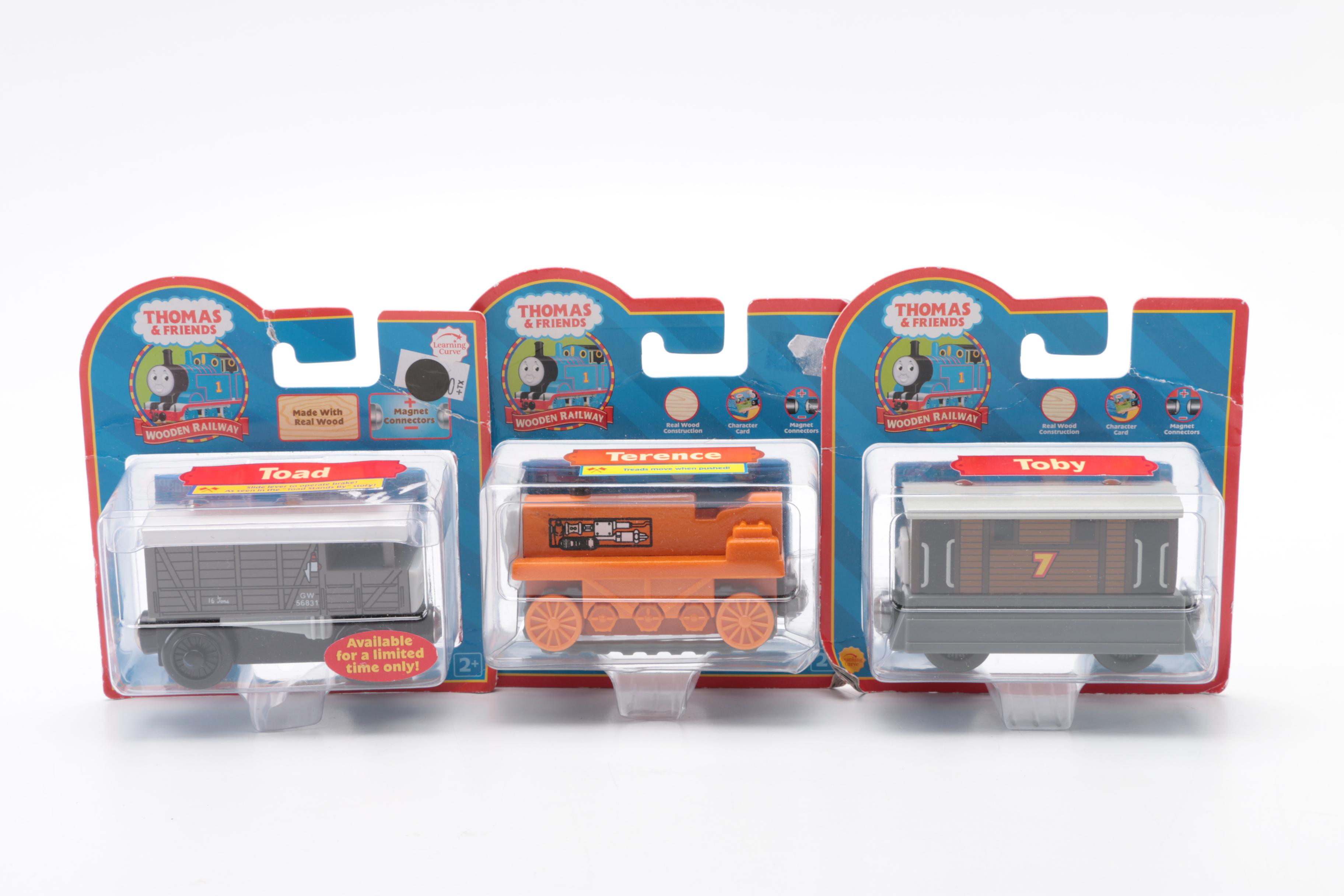 Collection of "Thomas & Friends" Wooden Toy Trains