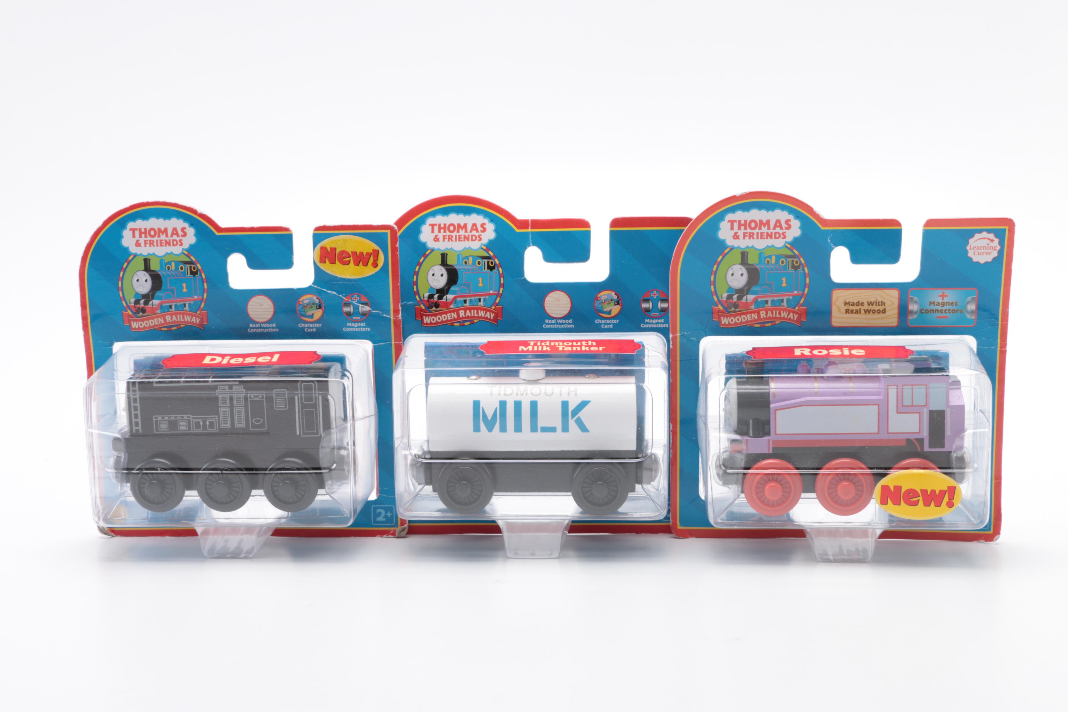 Collection of "Thomas & Friends" Wooden Toy Trains
