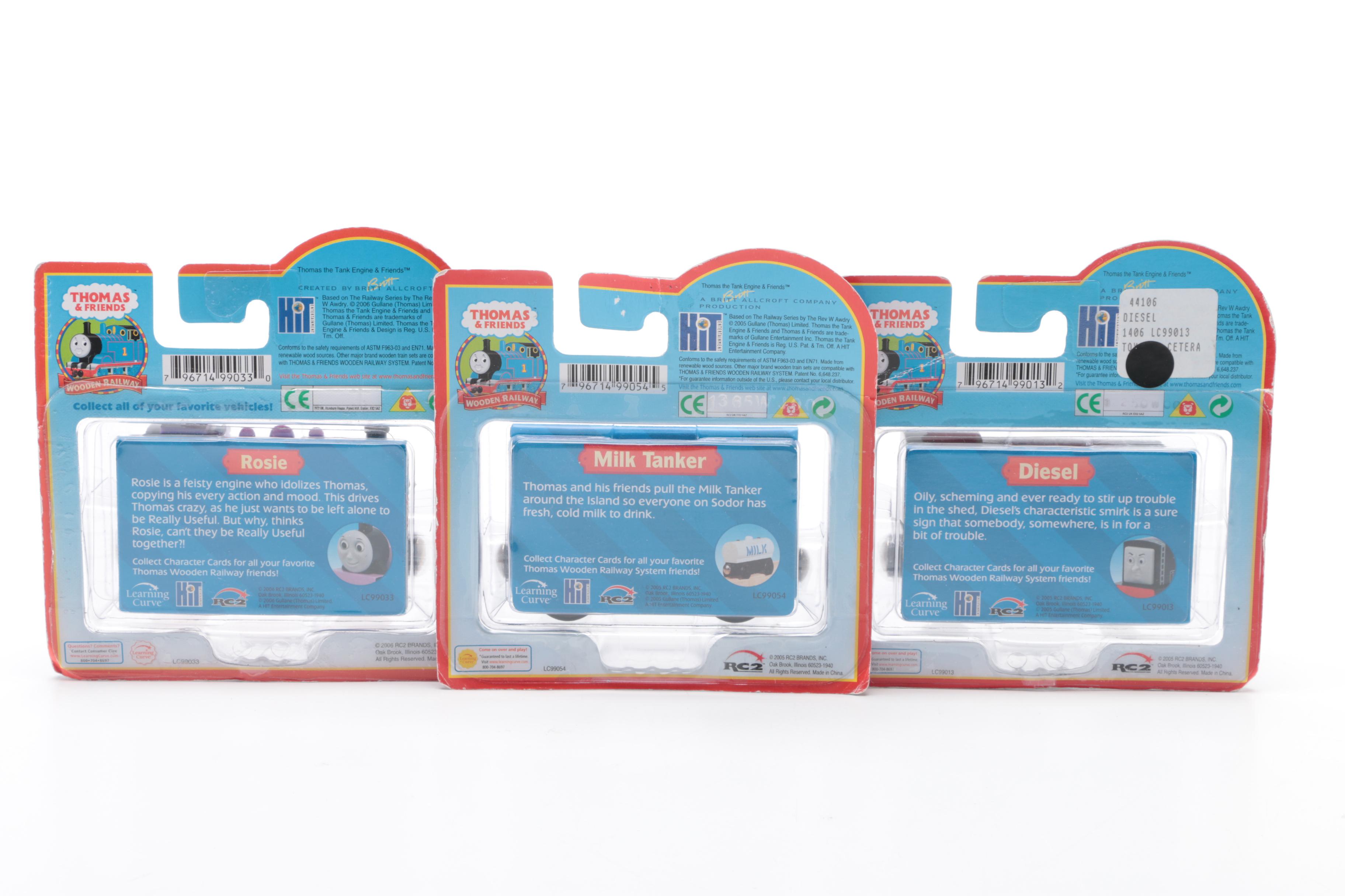 Collection of "Thomas & Friends" Wooden Toy Trains