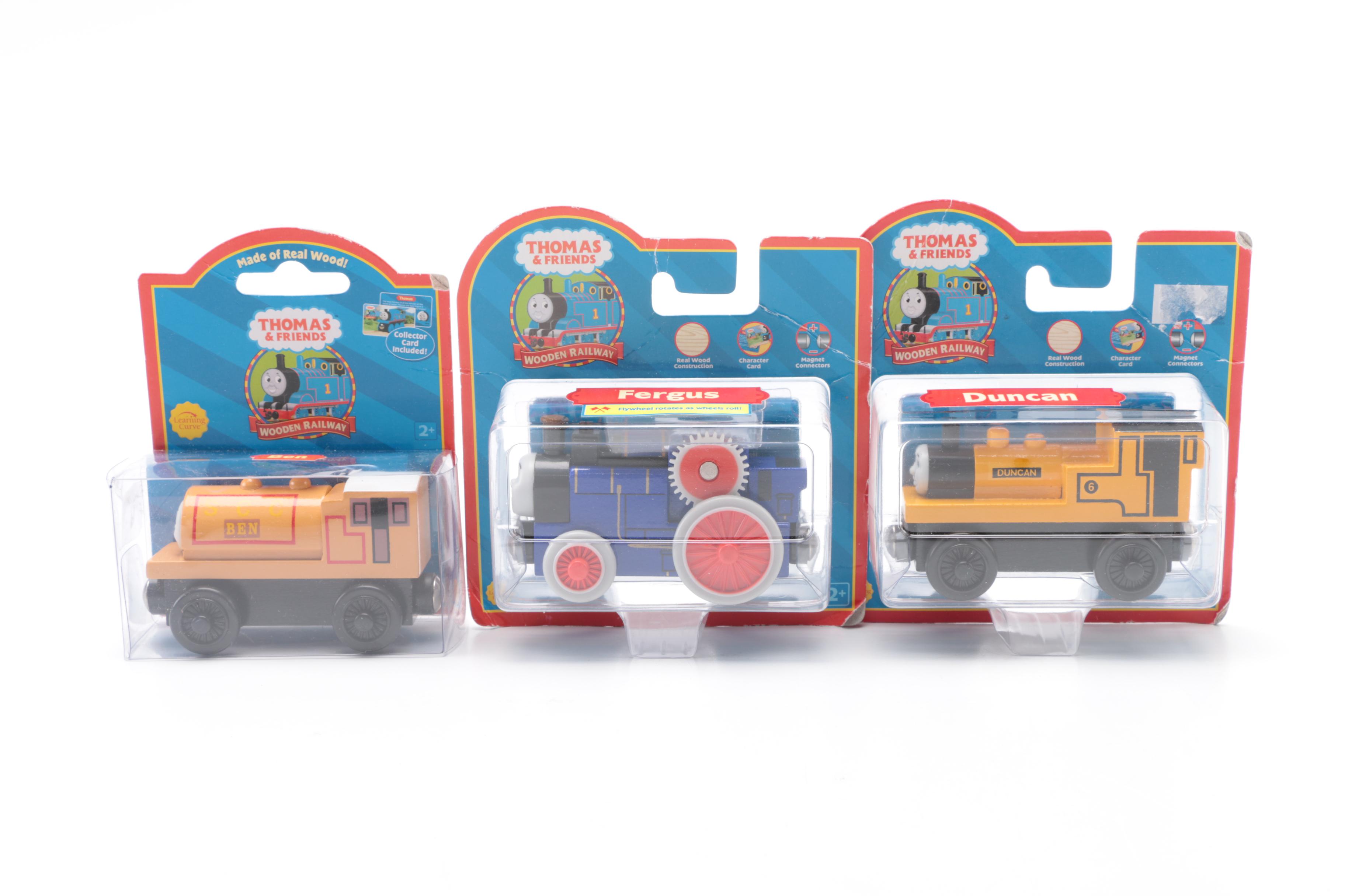 Collection of "Thomas & Friends" Wooden Toy Trains