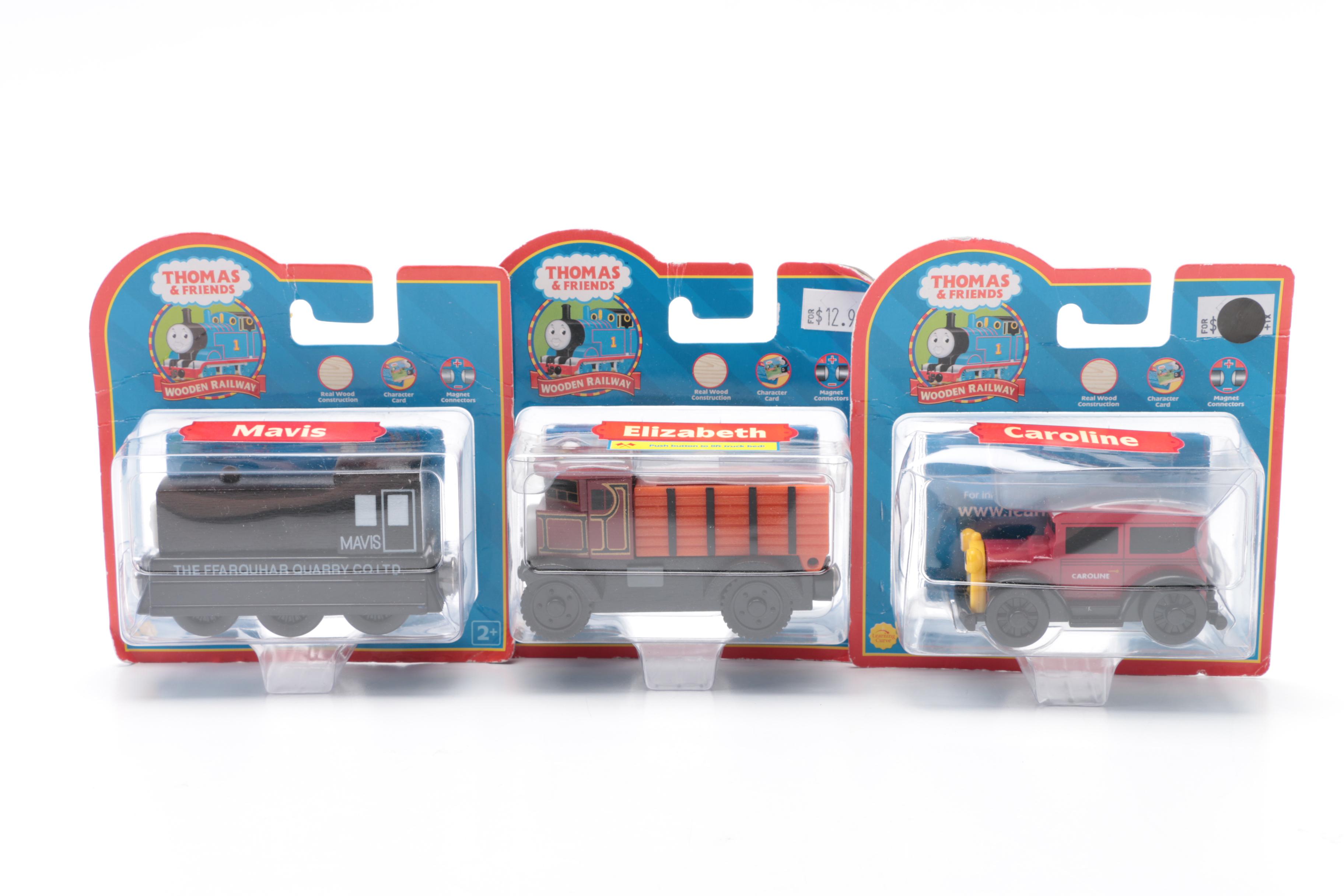 Collection of "Thomas & Friends" Wooden Toy Trains