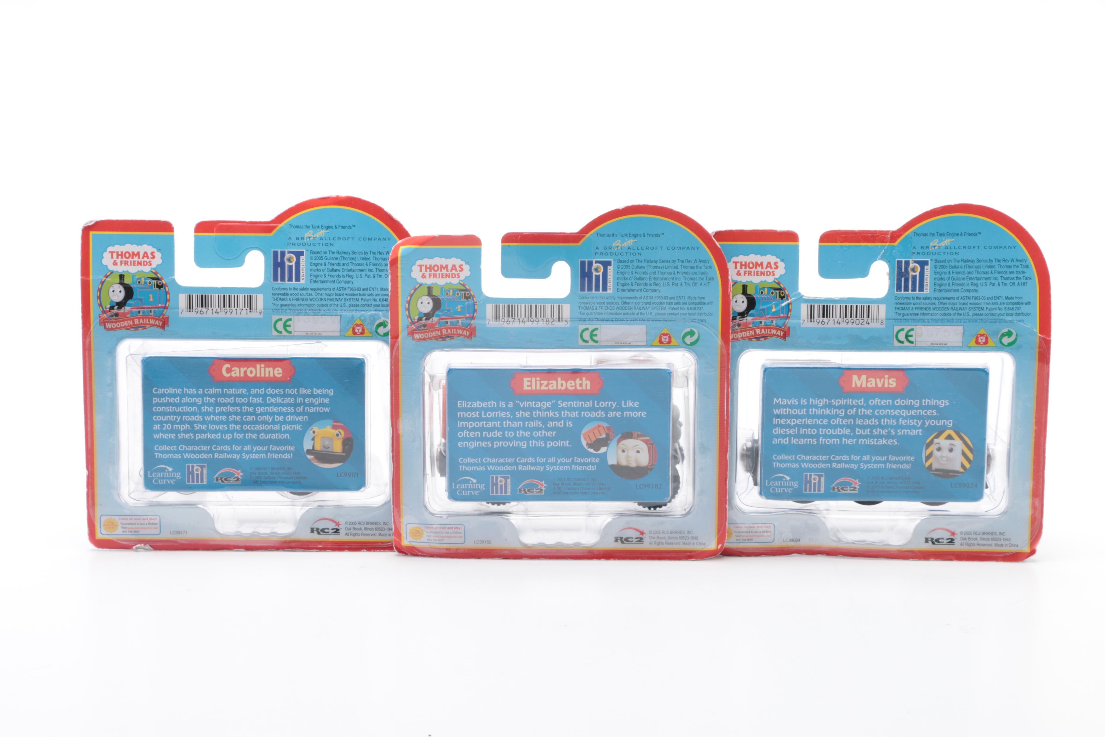 Collection of "Thomas & Friends" Wooden Toy Trains