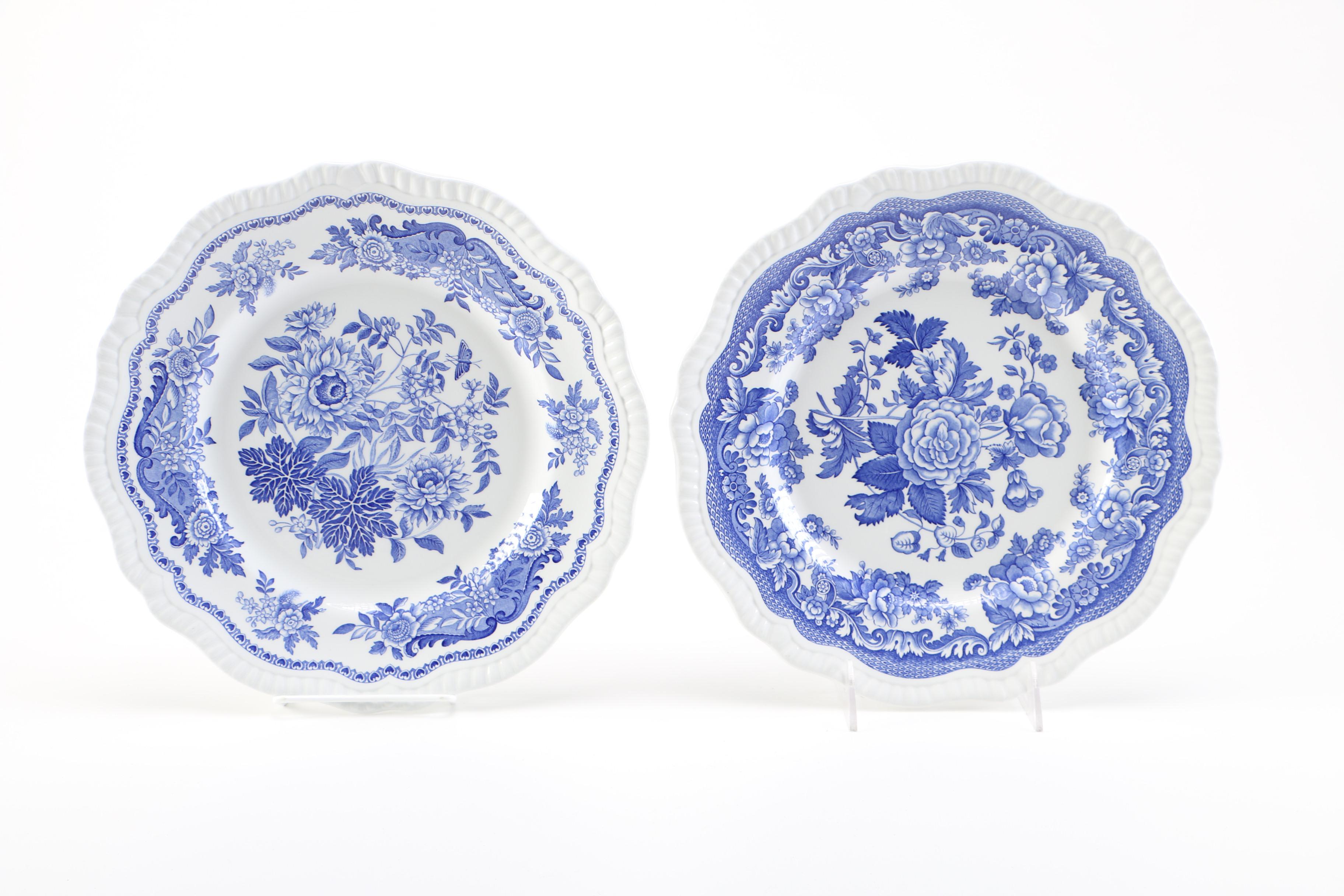 Blue and White China Including Royal Copenhagen and Spode