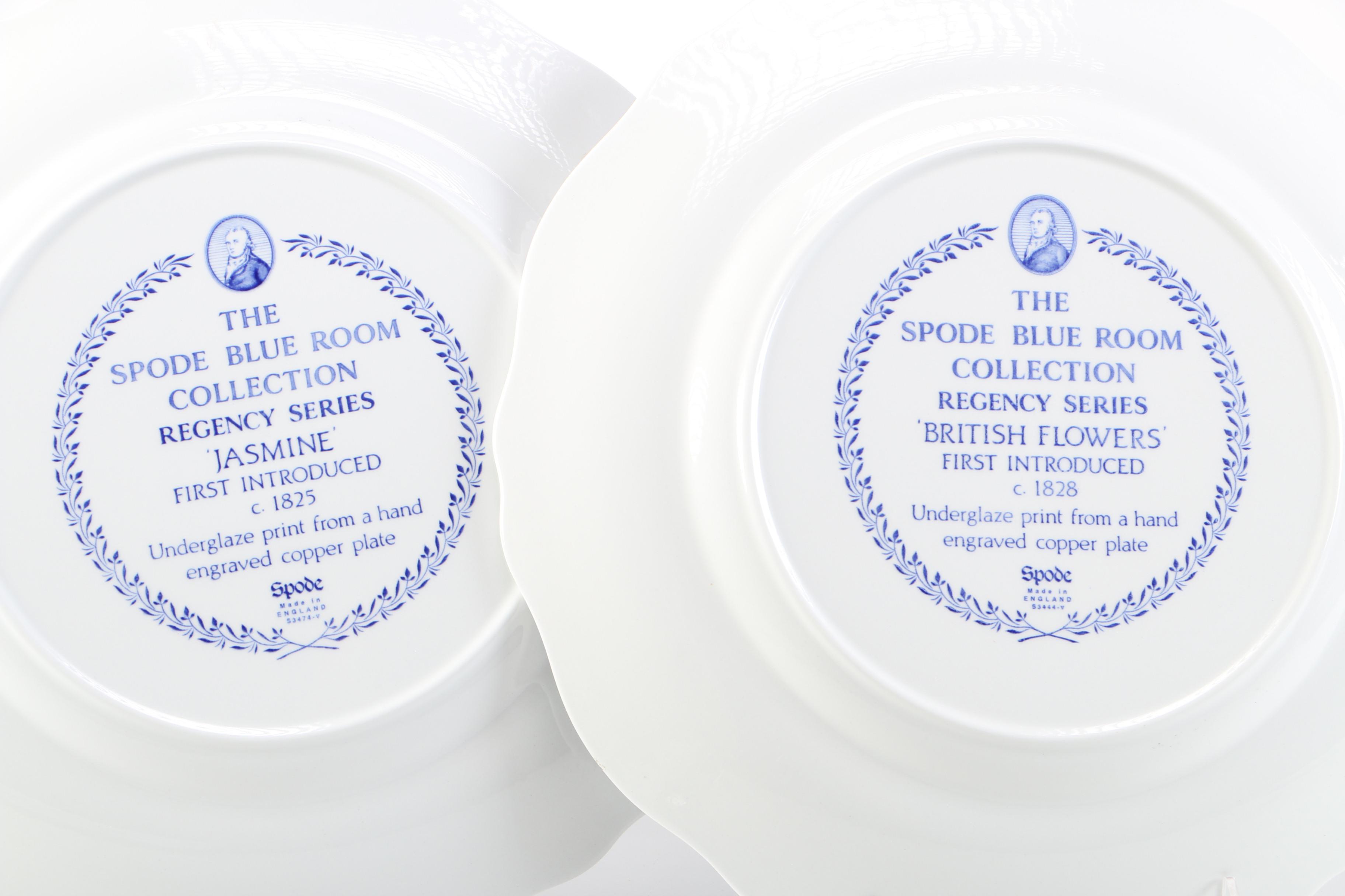 Blue and White China Including Royal Copenhagen and Spode