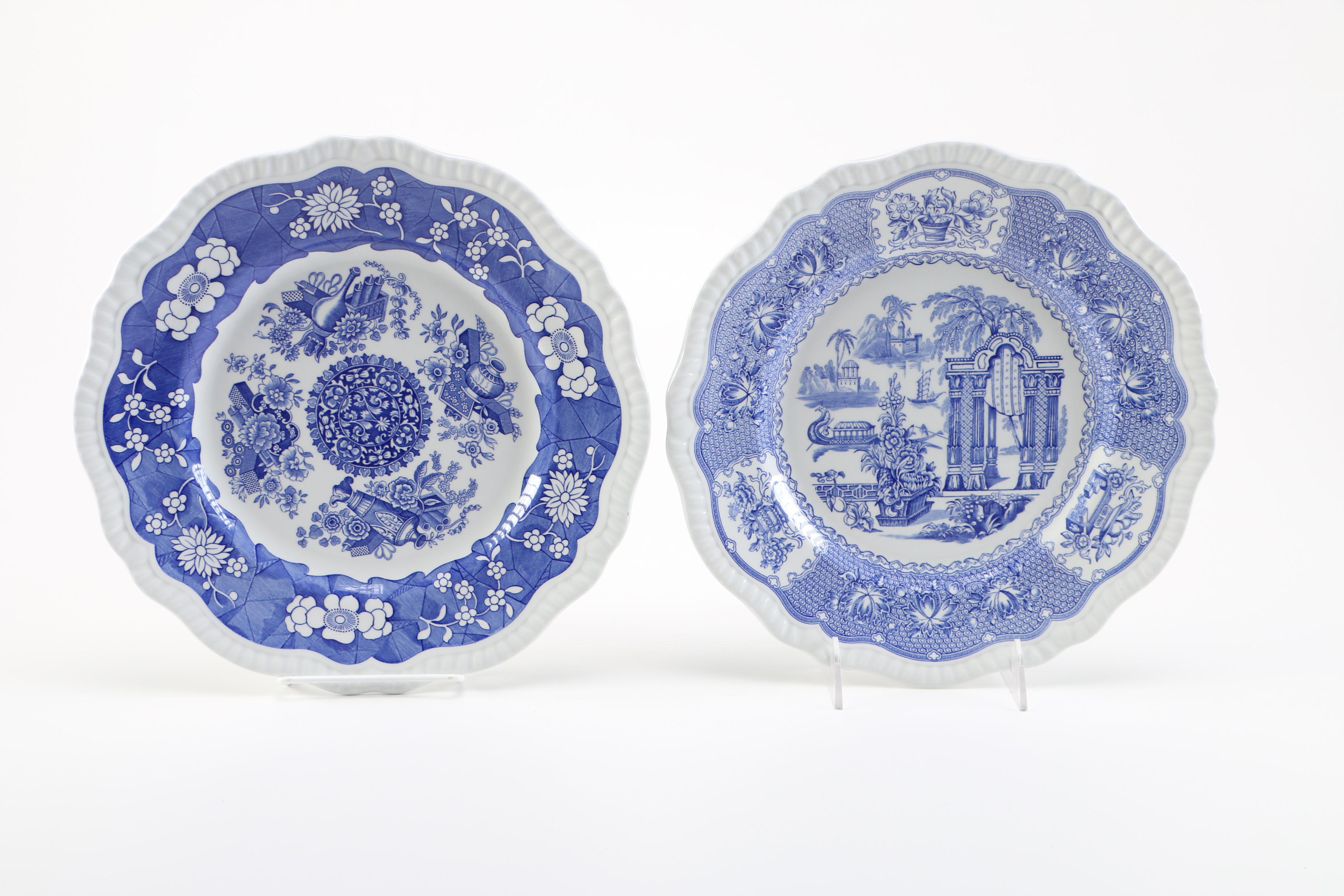 Blue and White China Including Royal Copenhagen and Spode