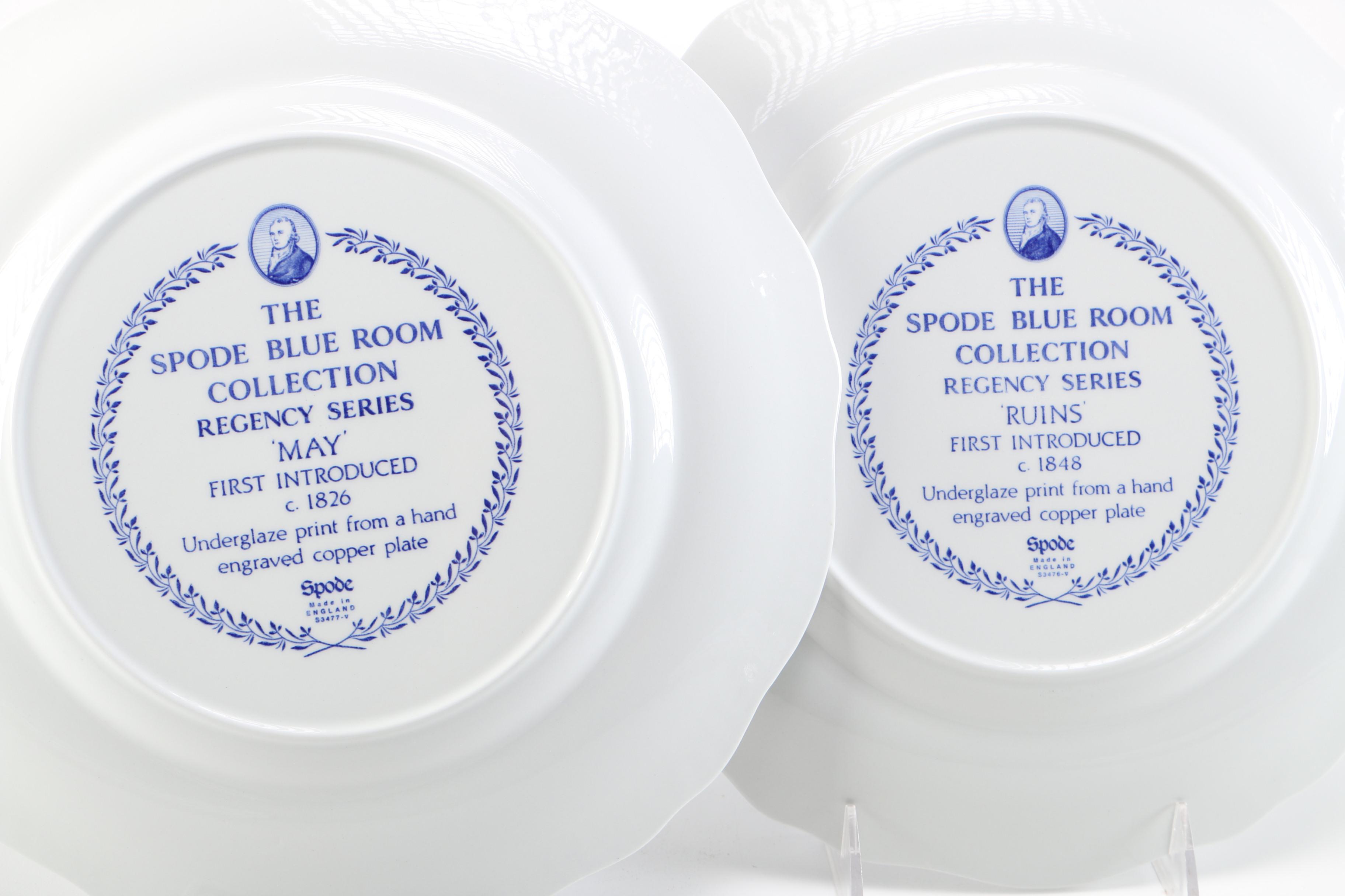 Blue and White China Including Royal Copenhagen and Spode