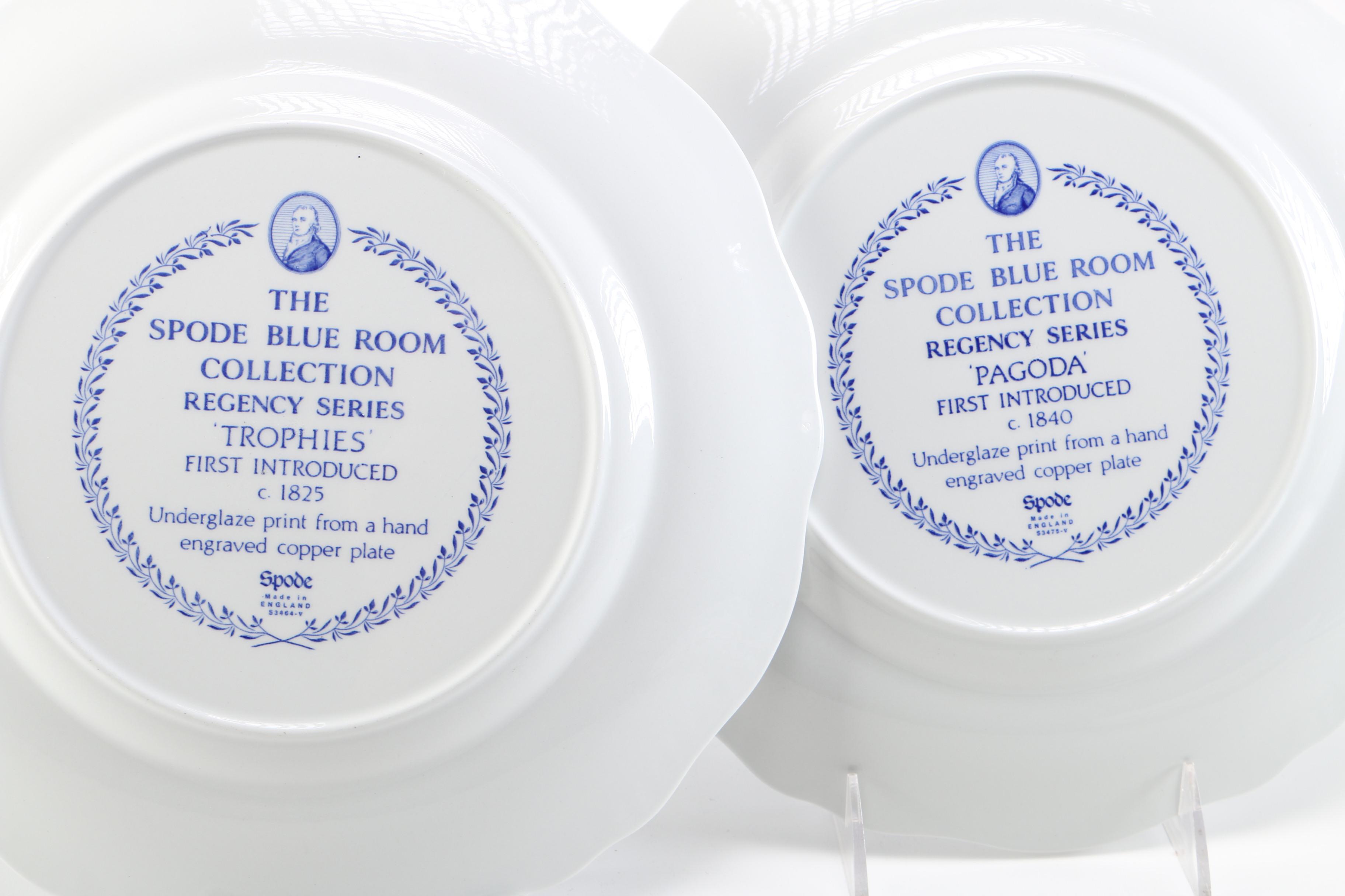 Blue and White China Including Royal Copenhagen and Spode