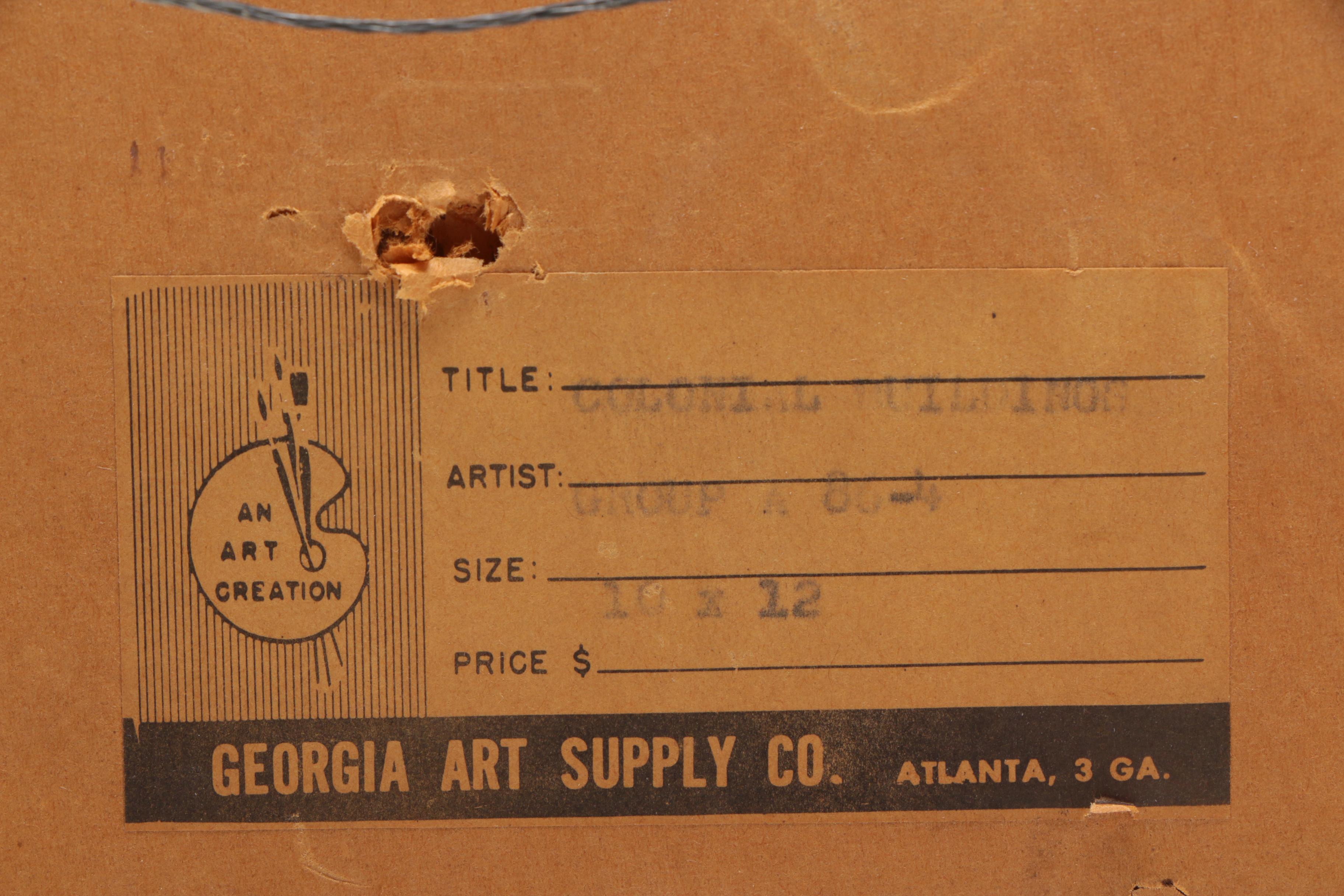 Antique Hand Colored Engraving on Paper of New York City Hall