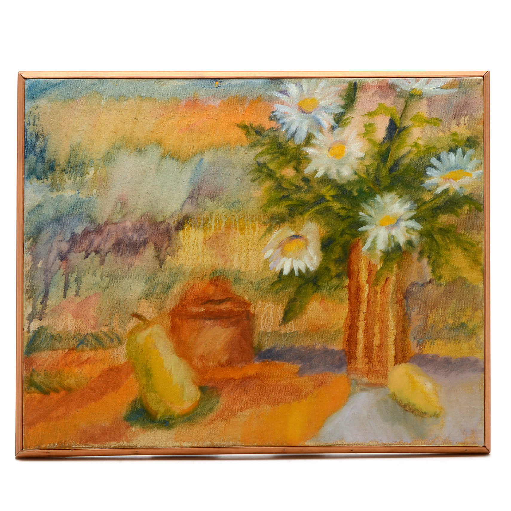 Contemporary Oil on Canvas Still Life Painting