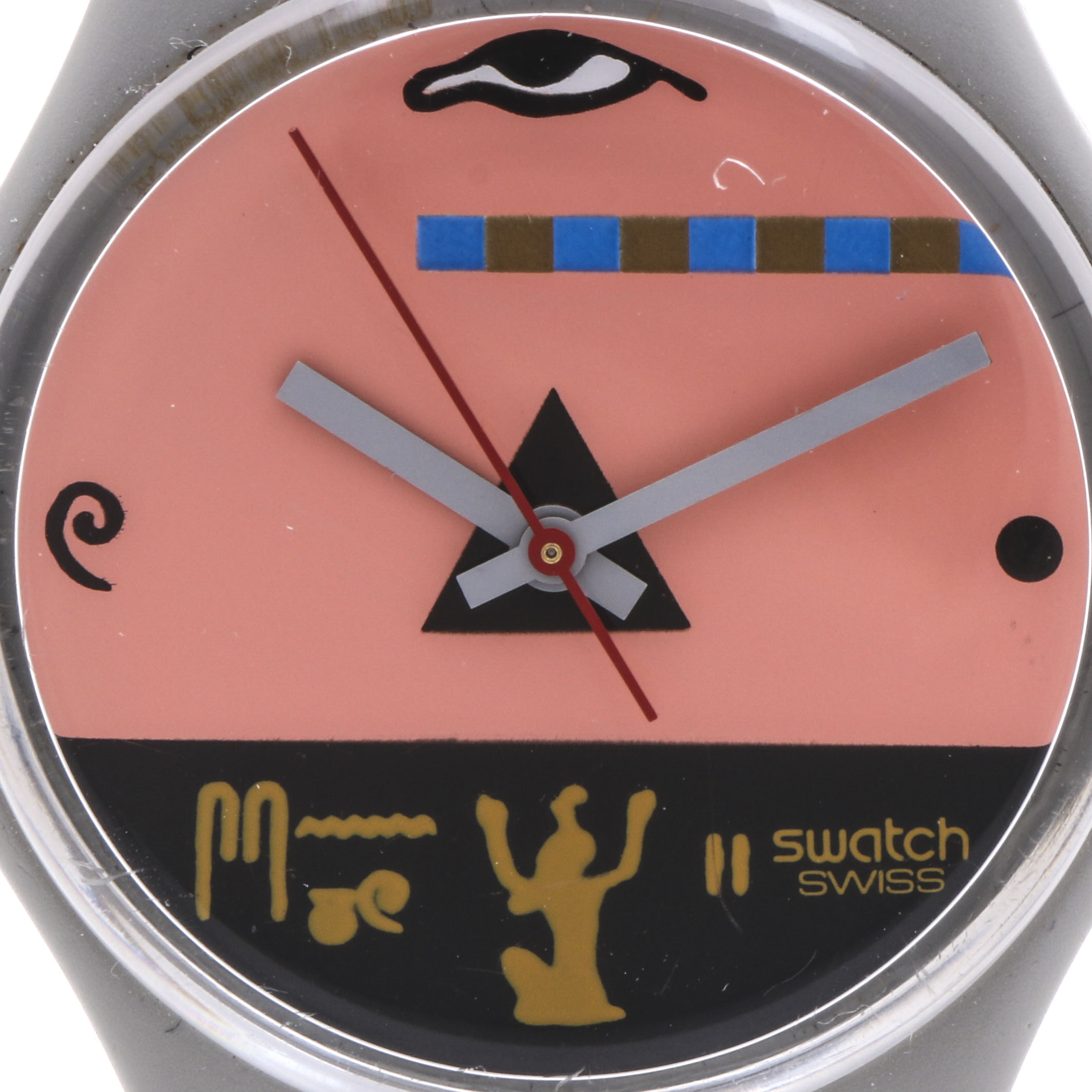 Vintage 1986 Swatch "Osiris Egypt" Plastic Watch