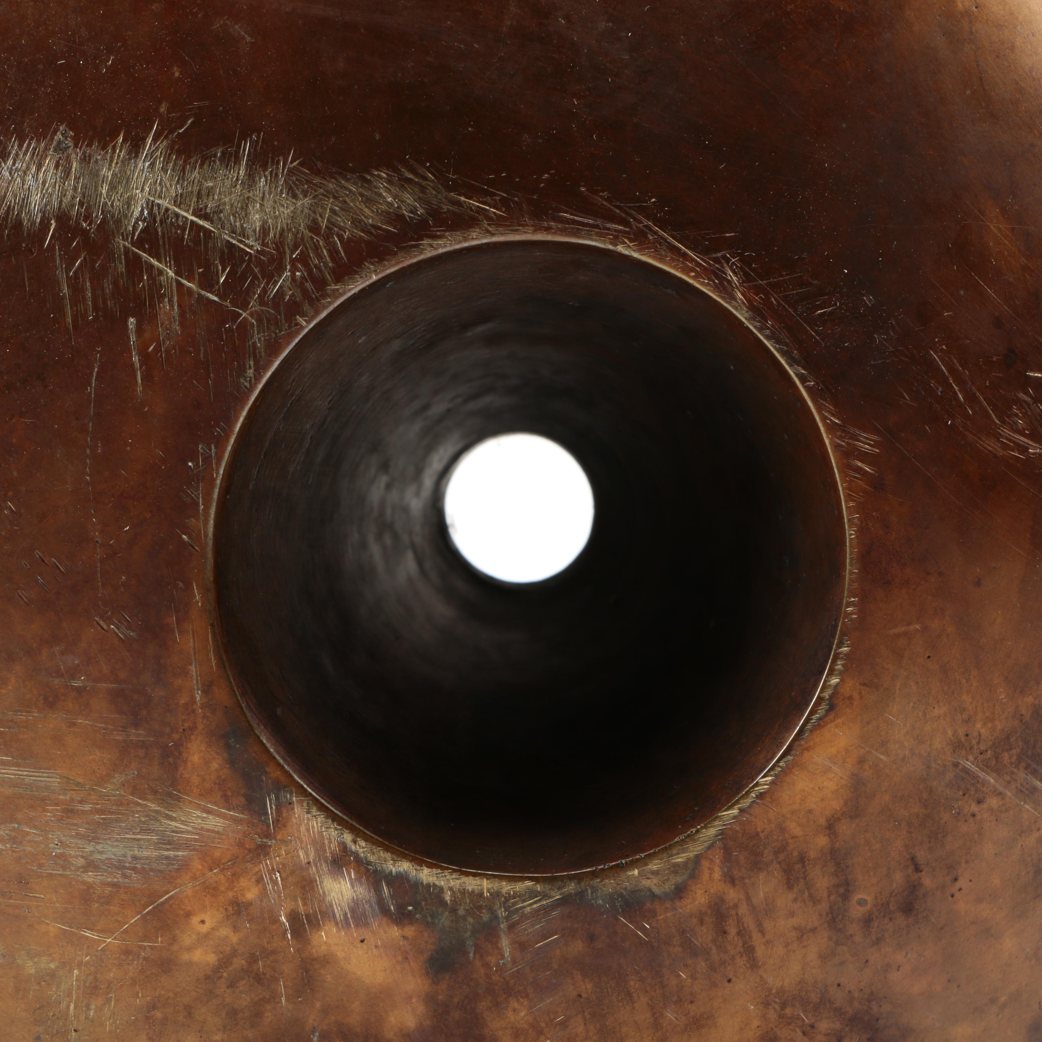 Abstract Copper Bird Decor