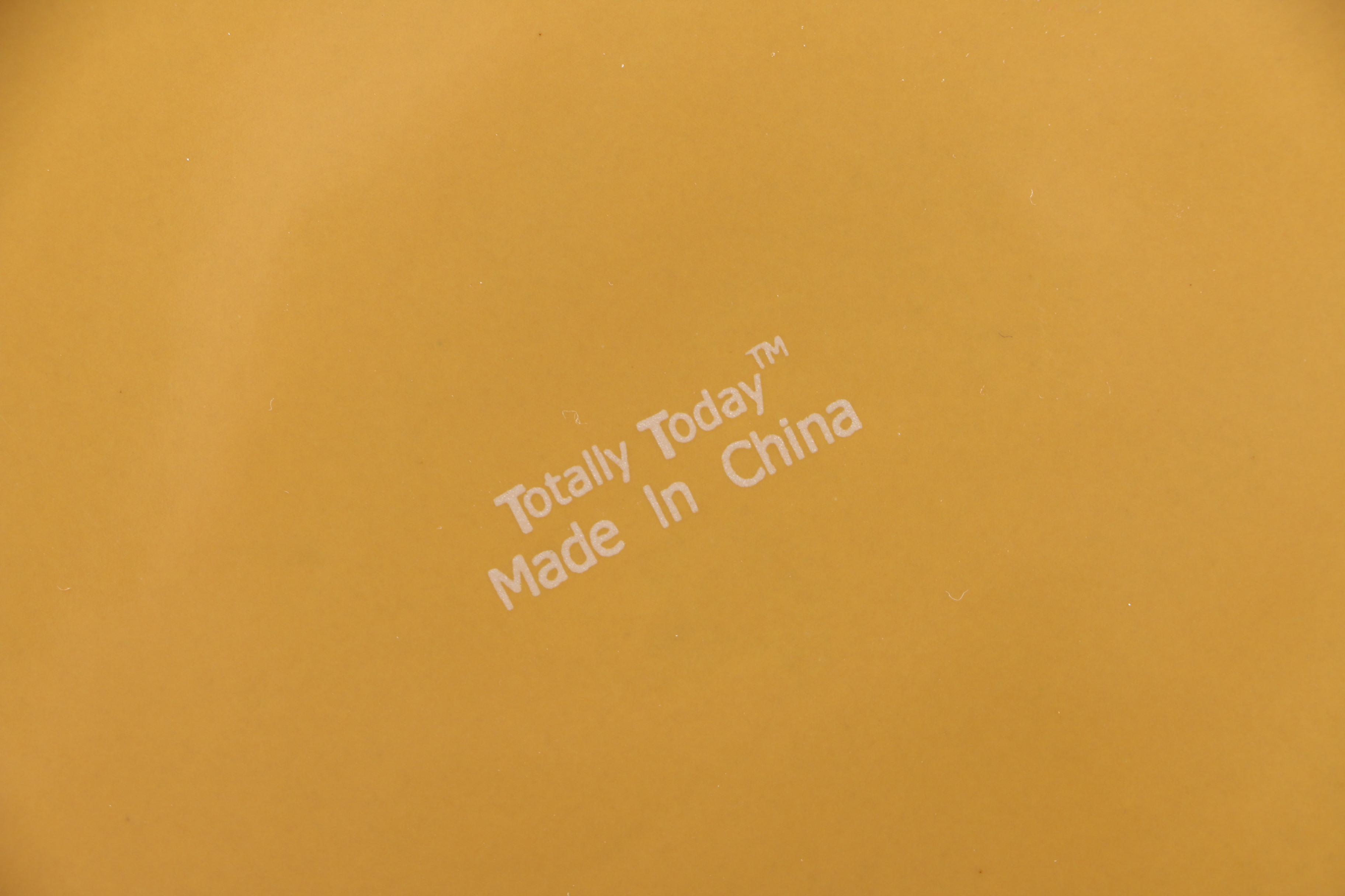 Collection of Bright Yellow Ceramic Tableware