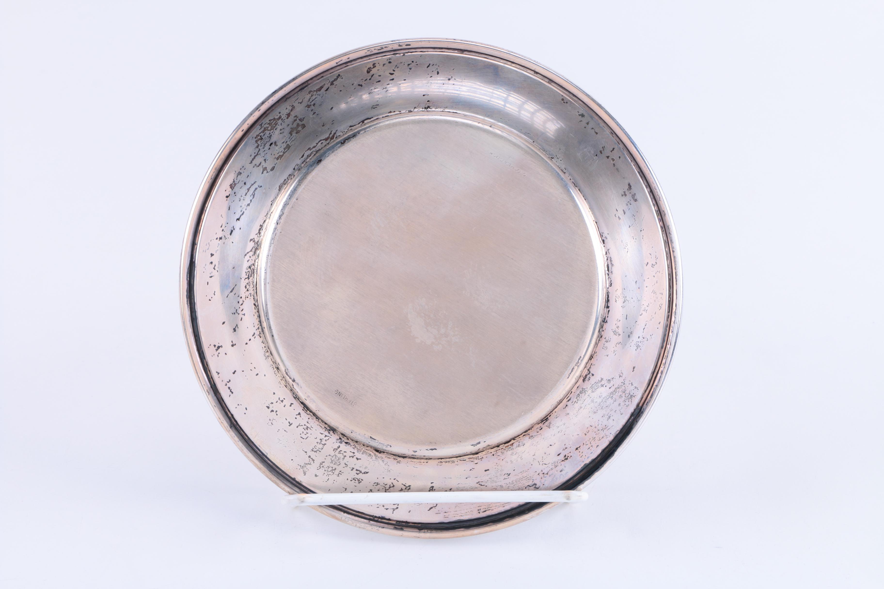 1938 Preisner Silver Co. and C.D Peacock Sterling Silver Golf Tournament Winnings From Bob O'Link