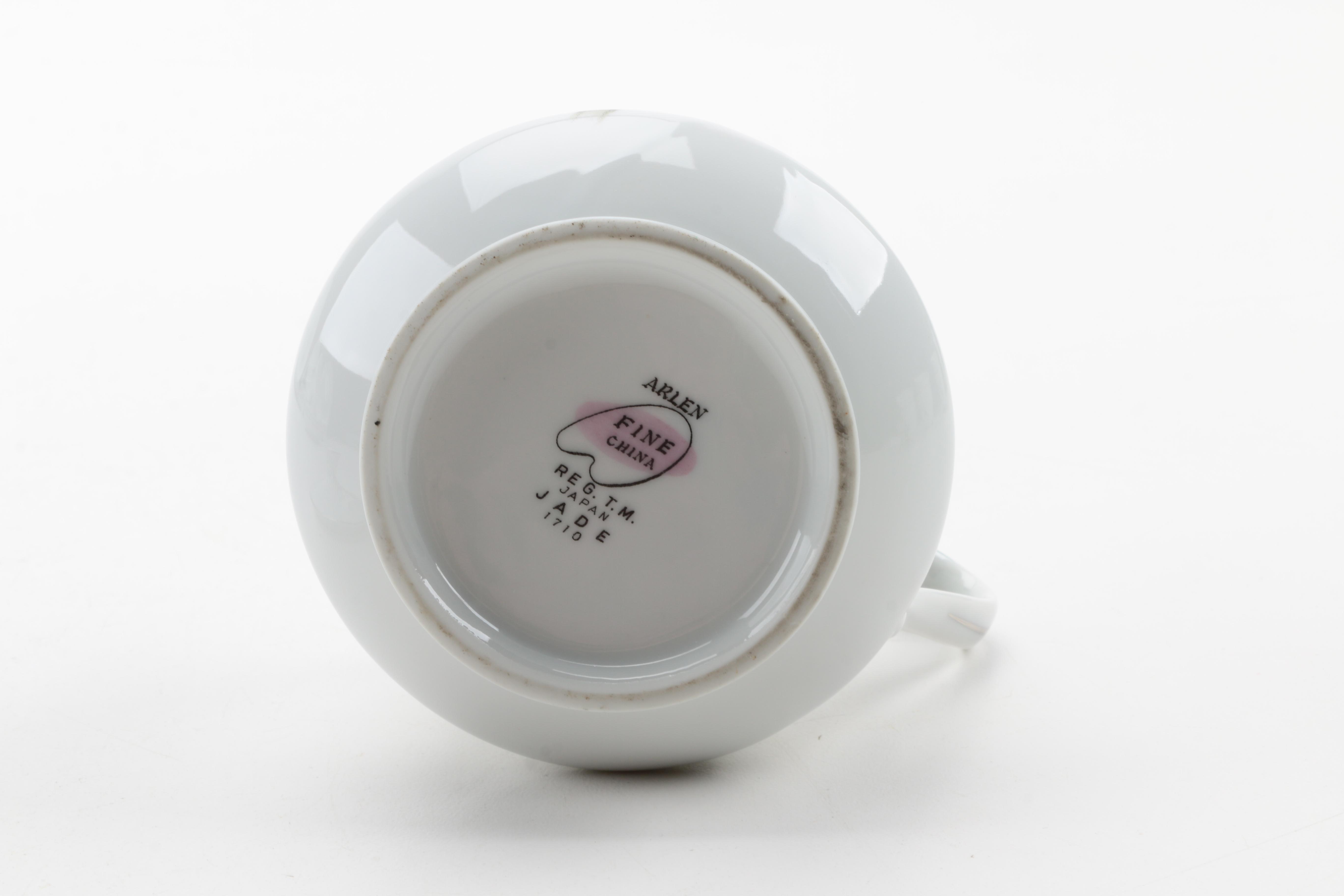 Arlen Fine China in "Jade" Pattern