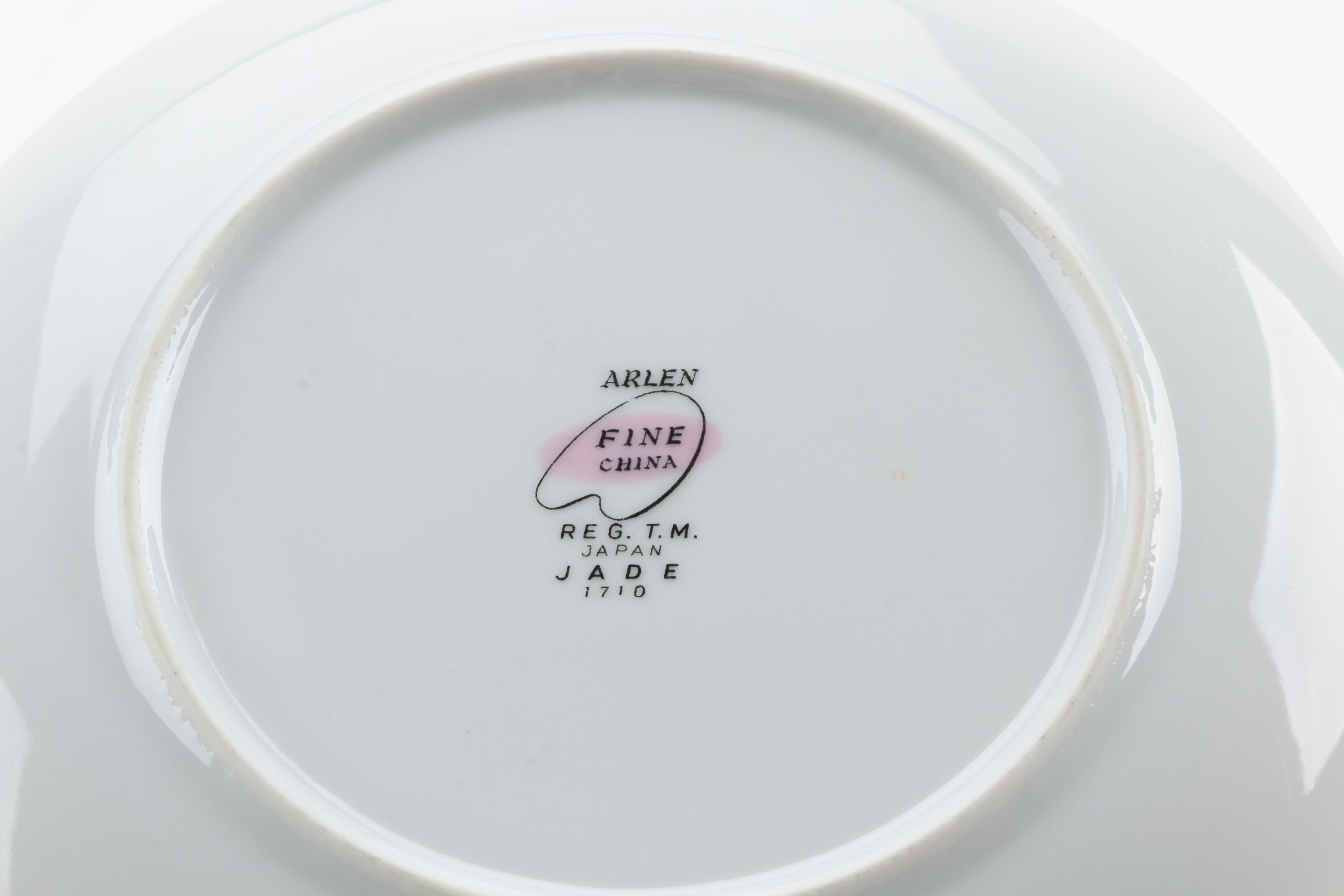 Arlen Fine China in "Jade" Pattern