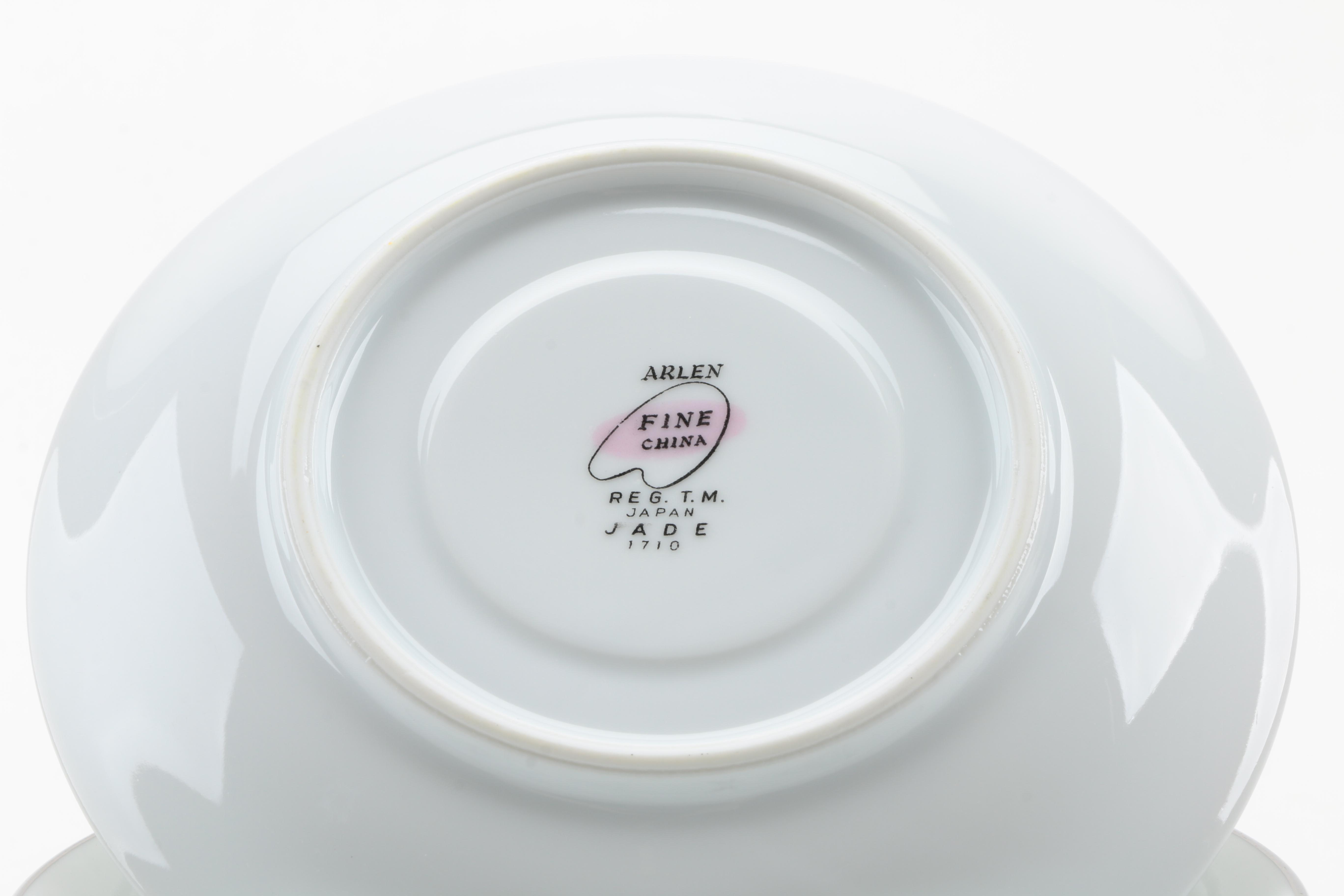 Arlen Fine China in "Jade" Pattern