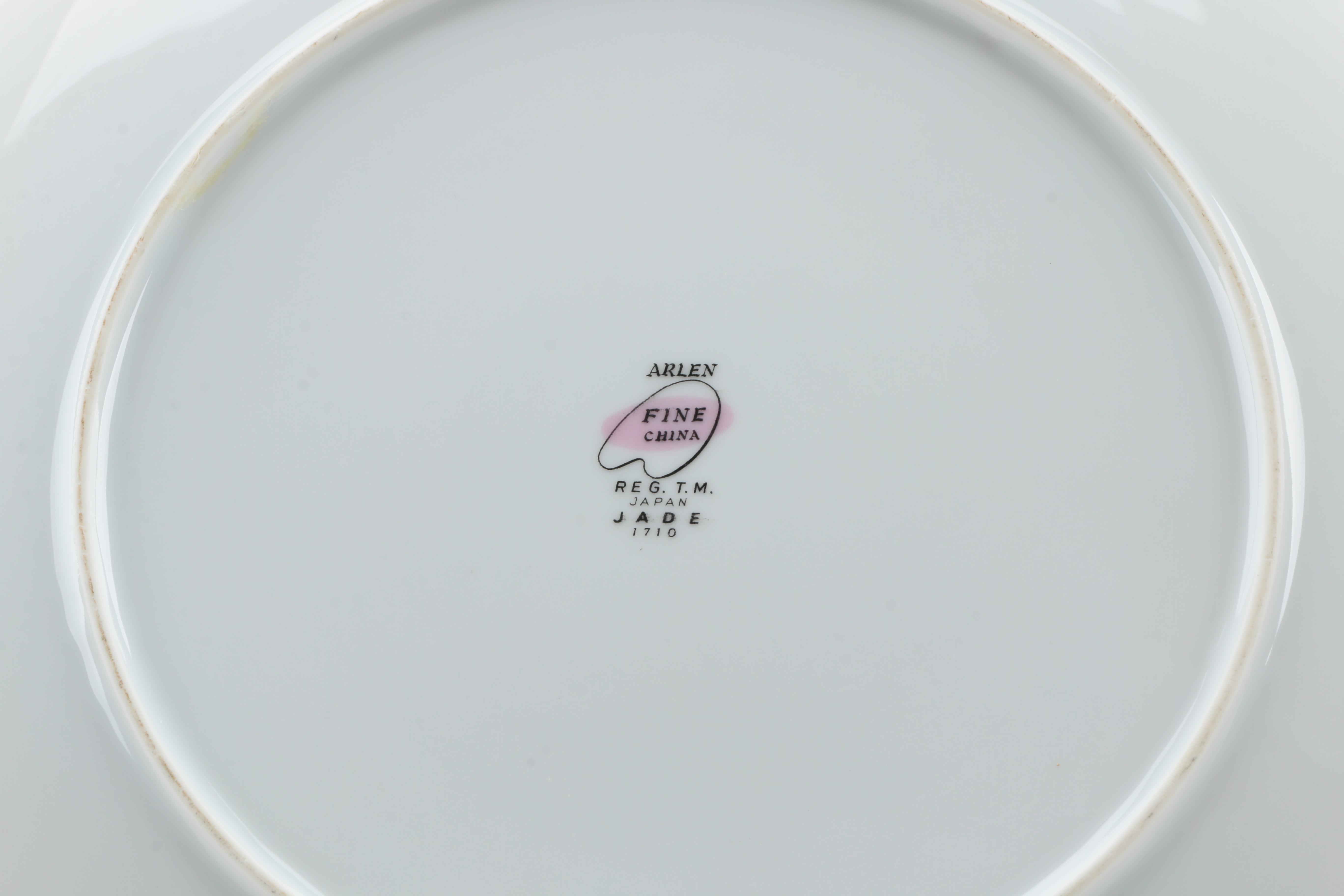 Arlen Fine China in "Jade" Pattern