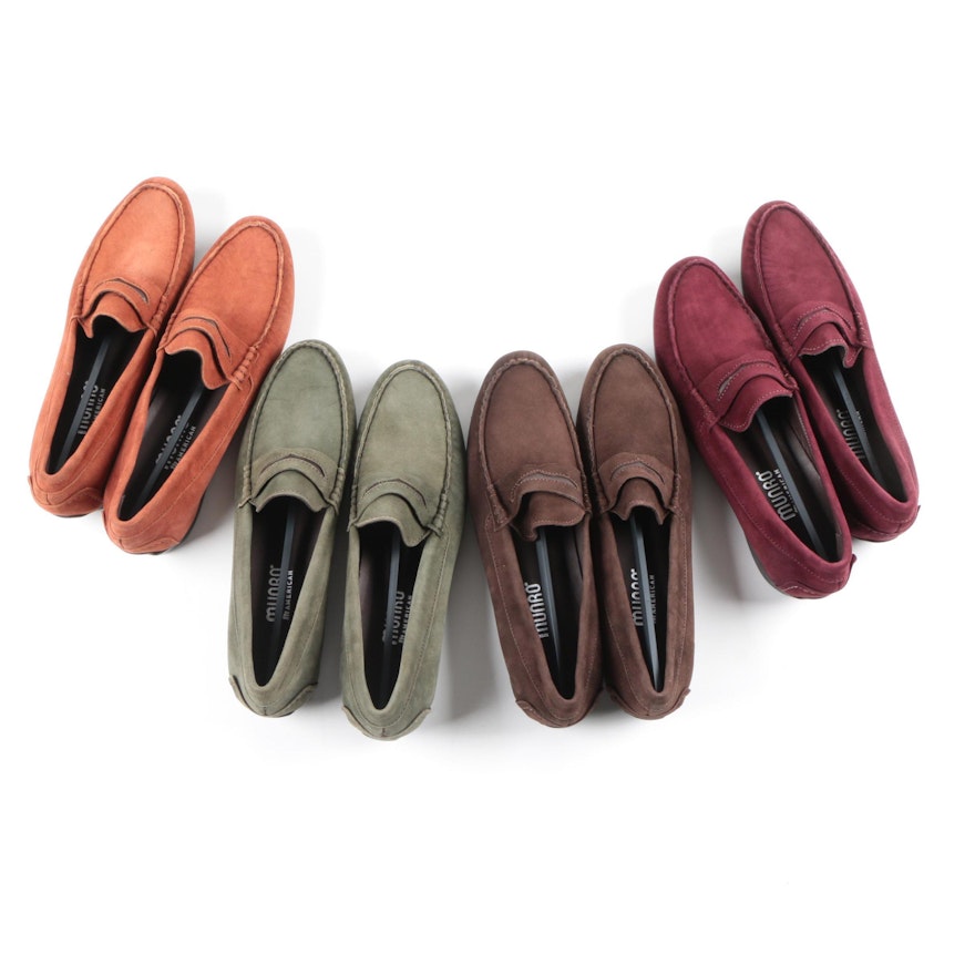 Women's Munro American "Ramie" Suede Loafers