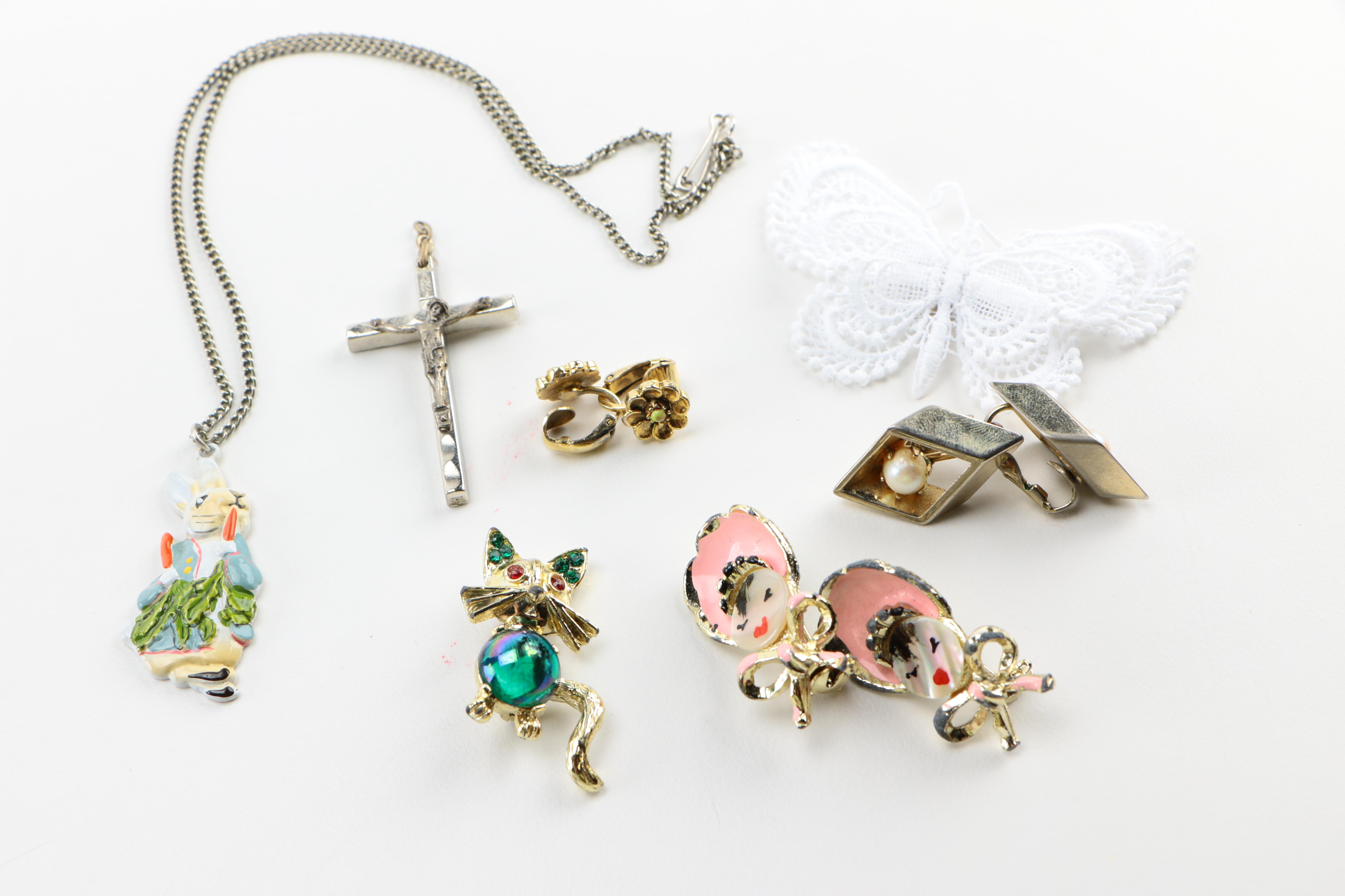 Assortment of Costume Jewelry Including Turquoise