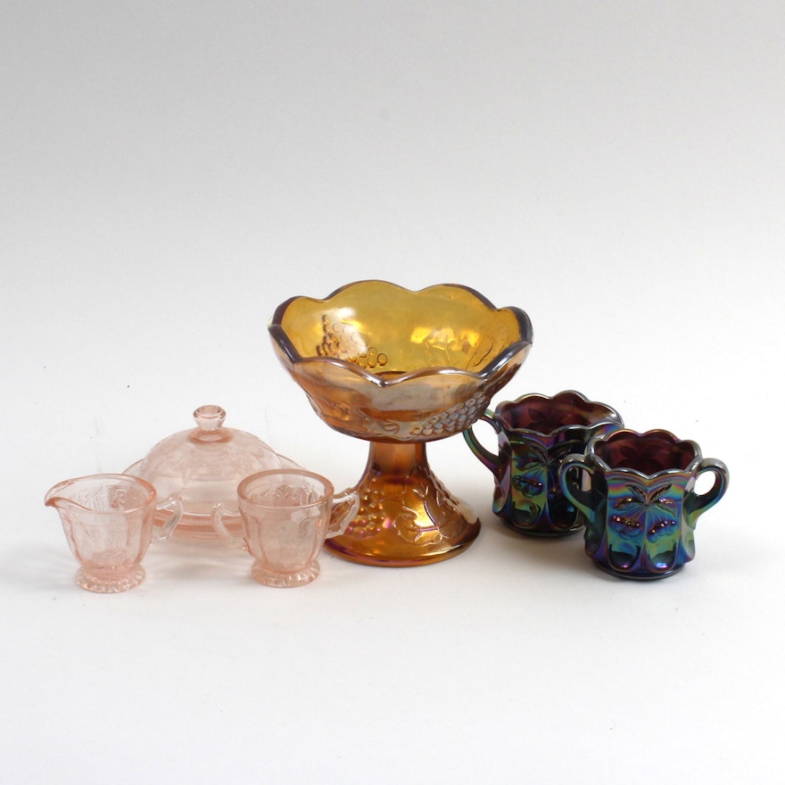 Carnival and Depression Glass