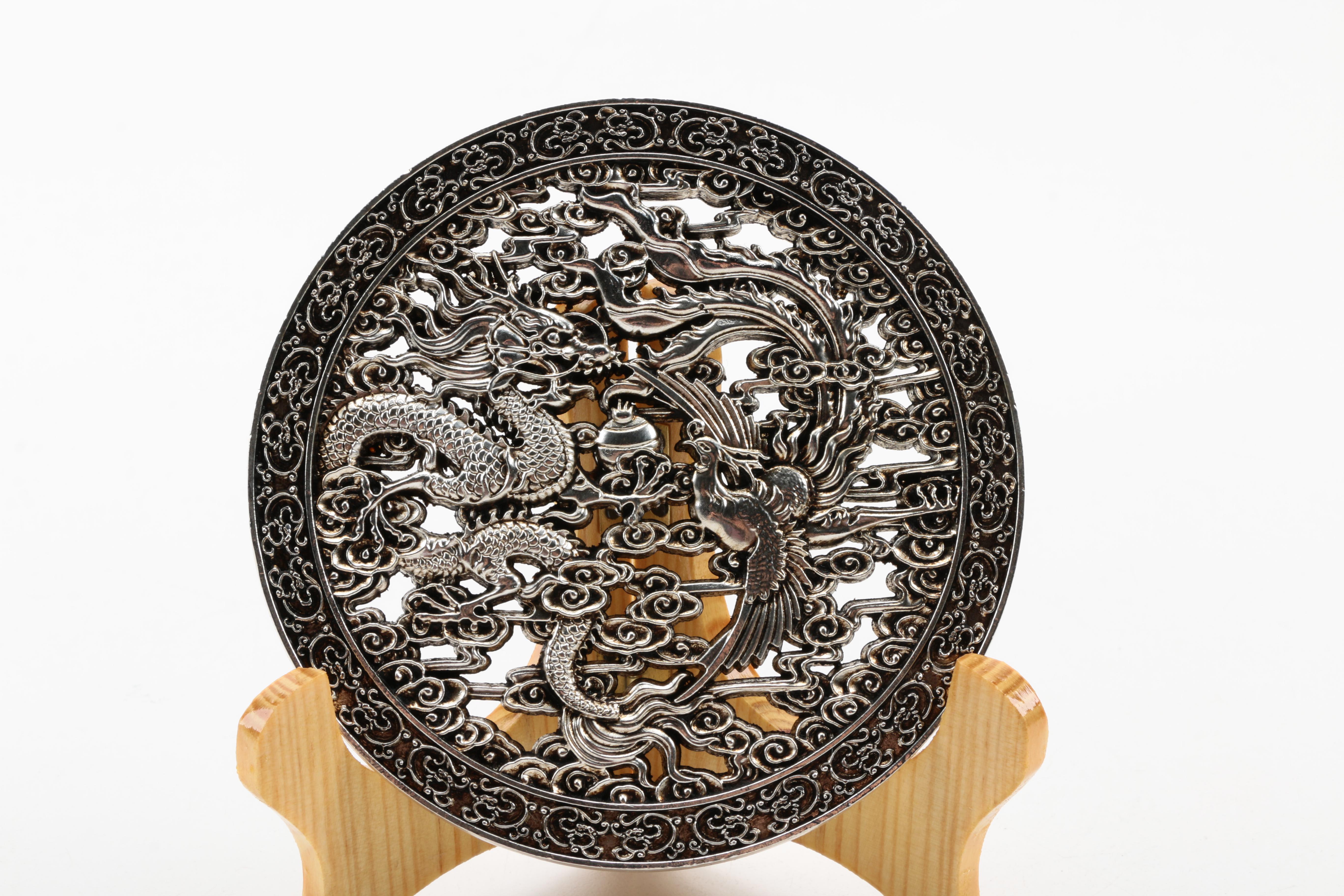 Chinese Medallion and Stamps